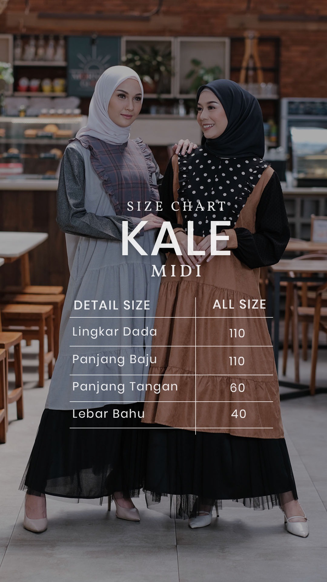 Kale Midi - Brown Sugar