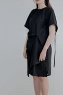 Holey Dress Black