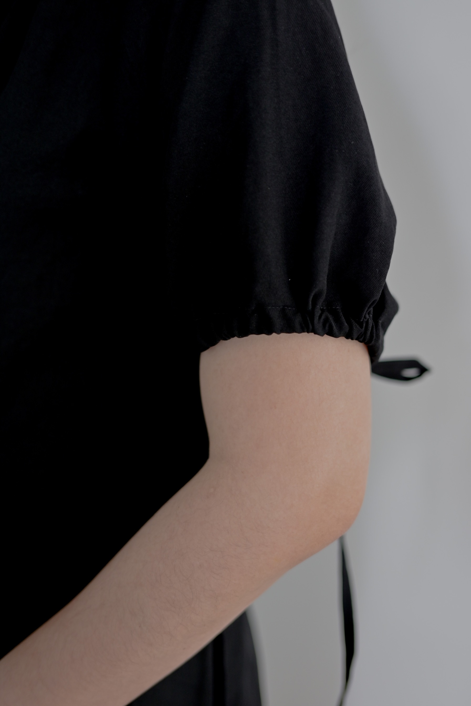Holey Dress Black
