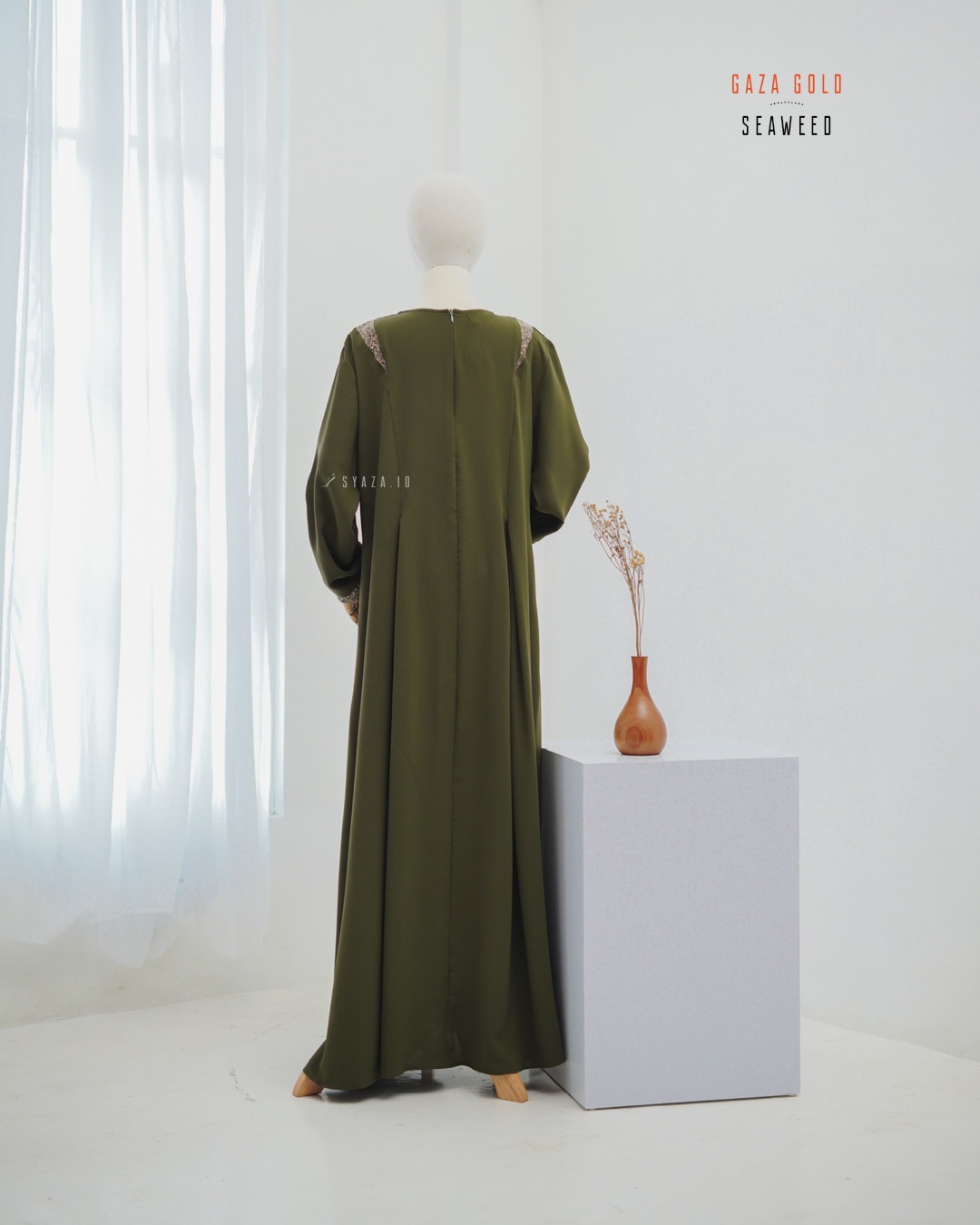 GG Abaya - Orchi Seaweed