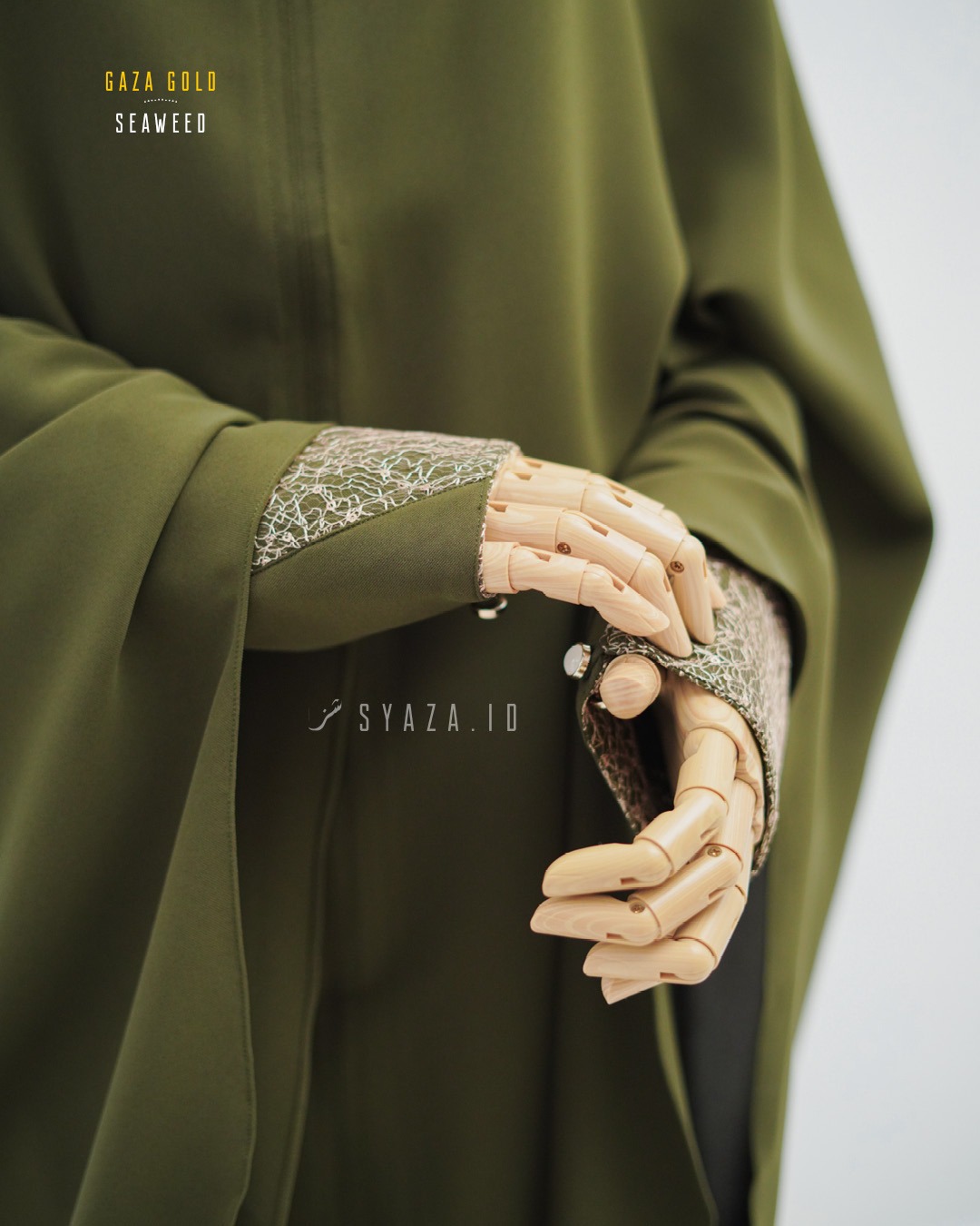 GG Abaya - Orchi Seaweed