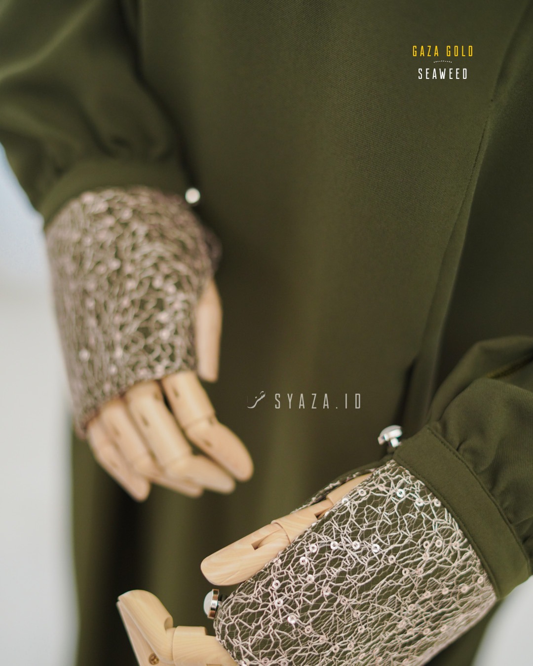 GG Abaya - Orchi Seaweed