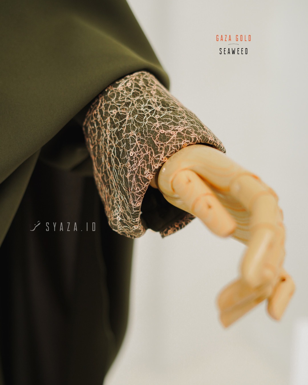 GG Abaya - Orchi Seaweed