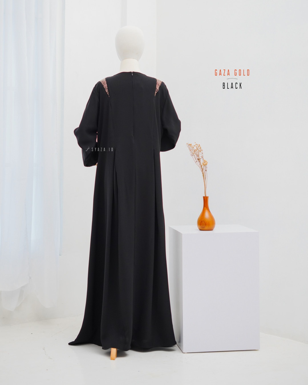 GG Abaya - Orchi Black
