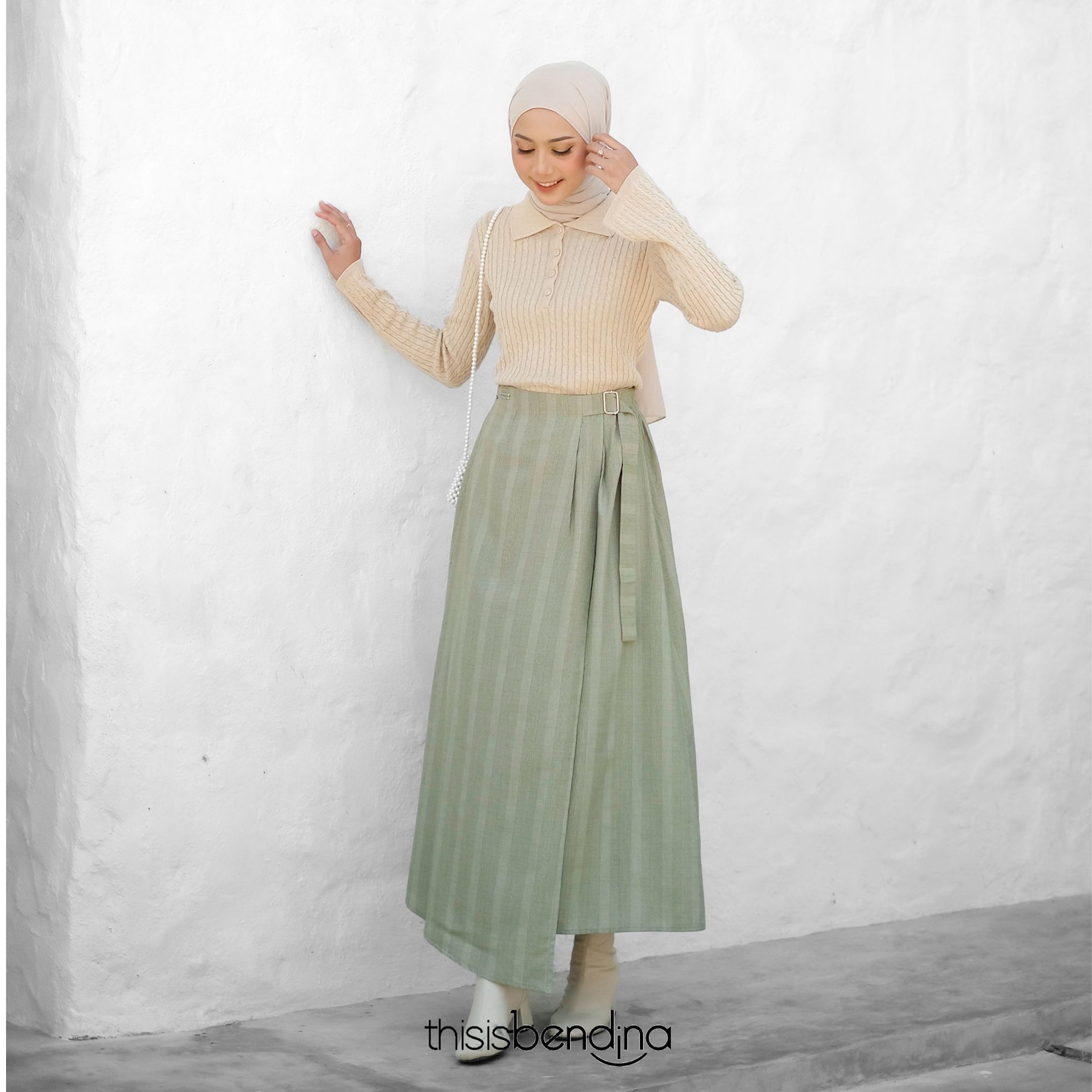 Nue Skirt Sage Green