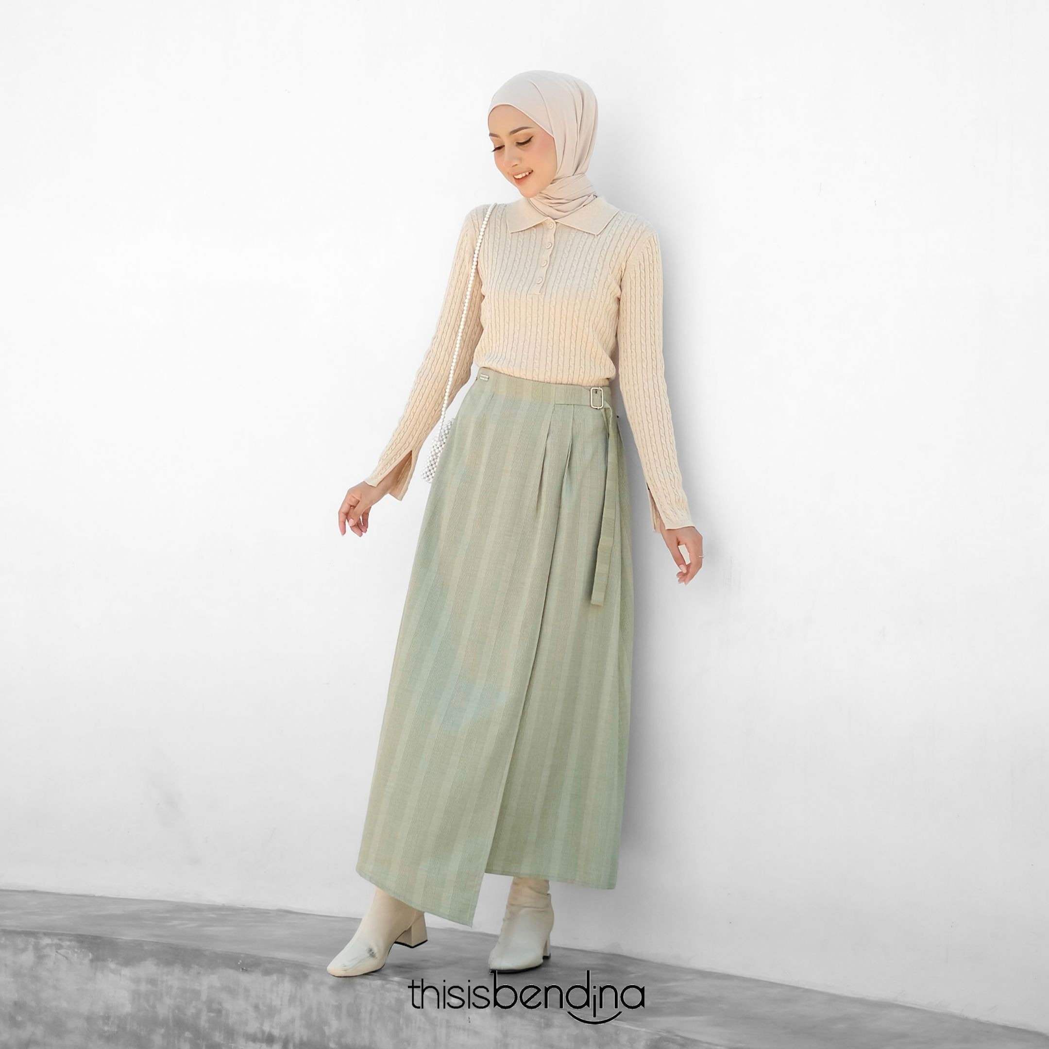 Nue Skirt Sage Green