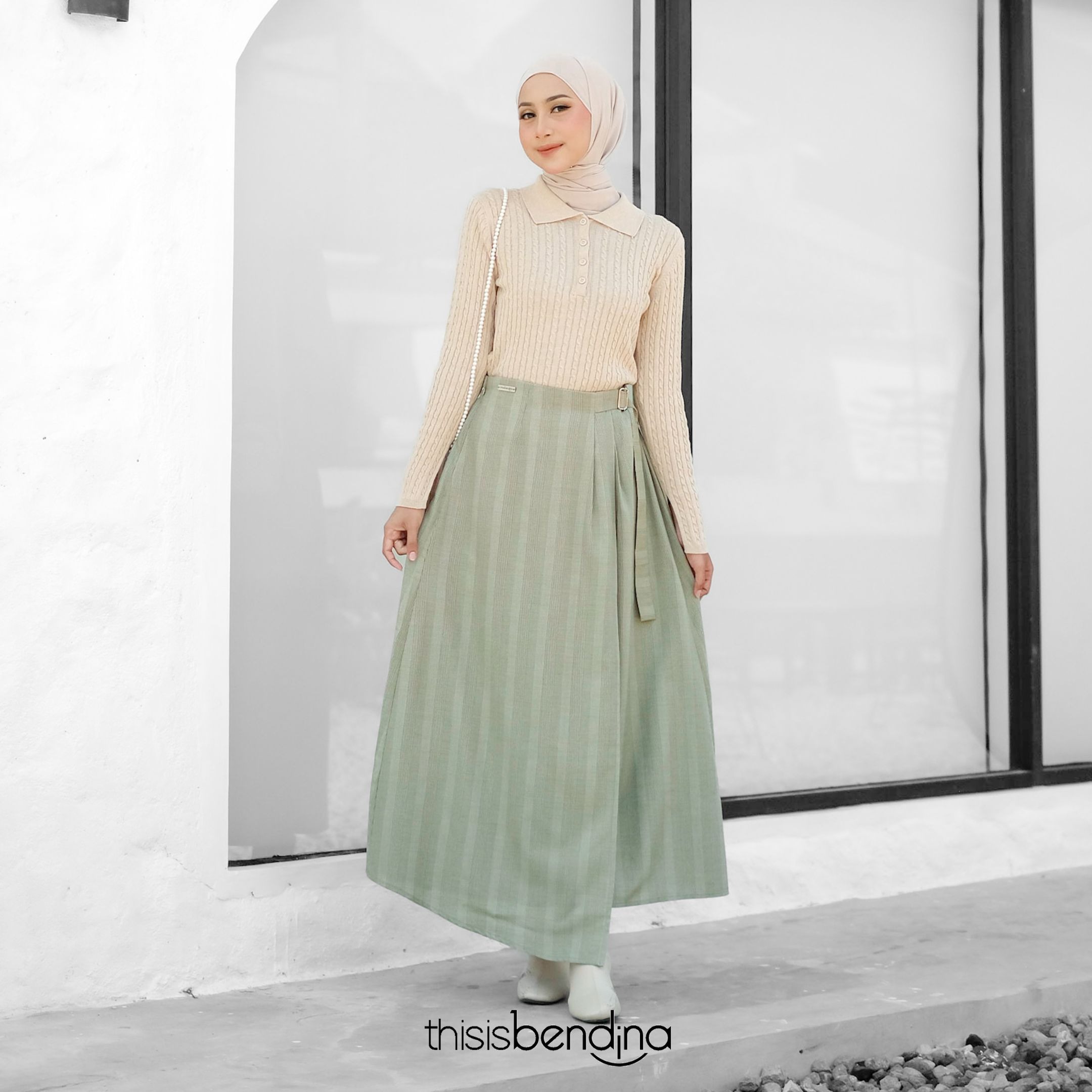 Nue Skirt Sage Green
