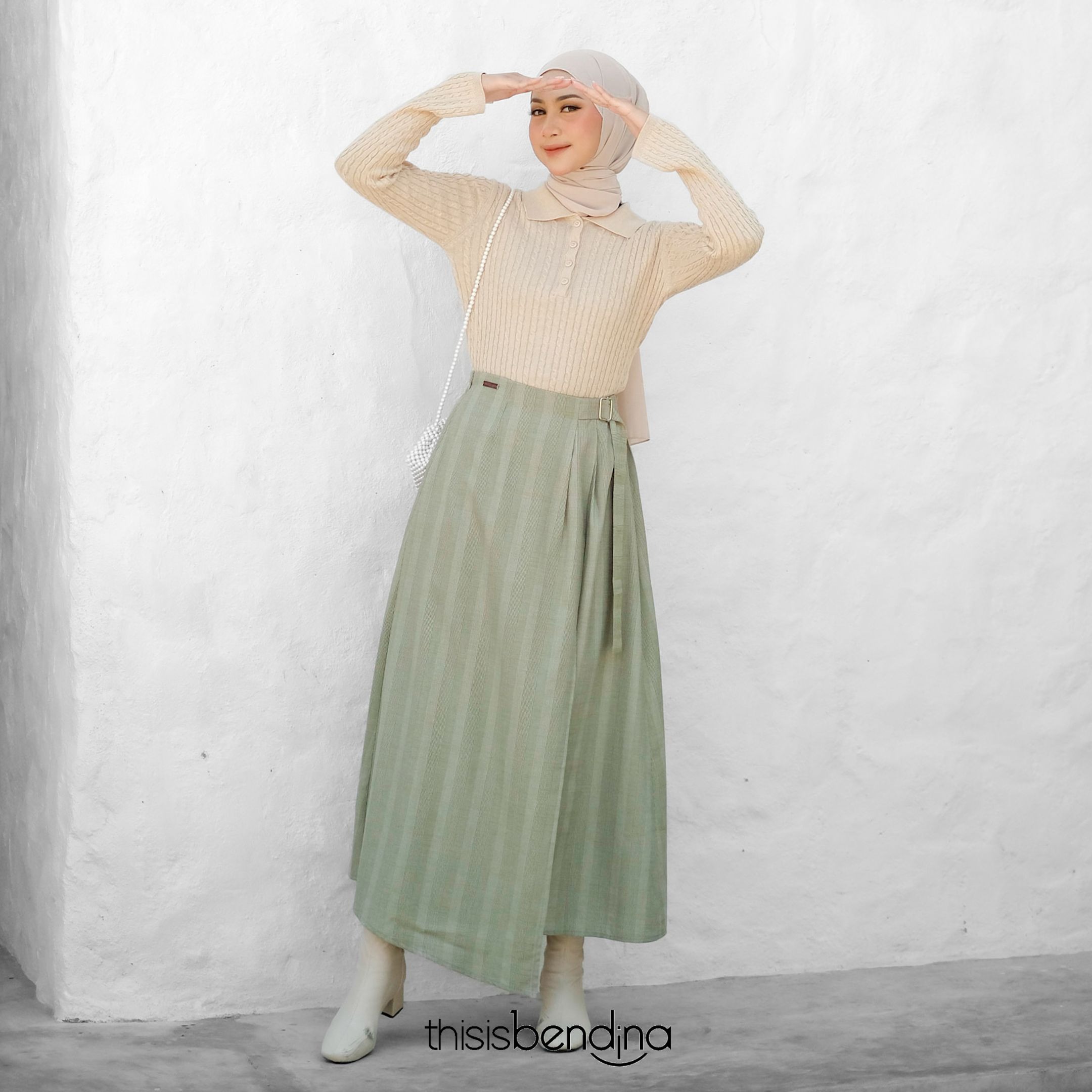 Nue Skirt Sage Green