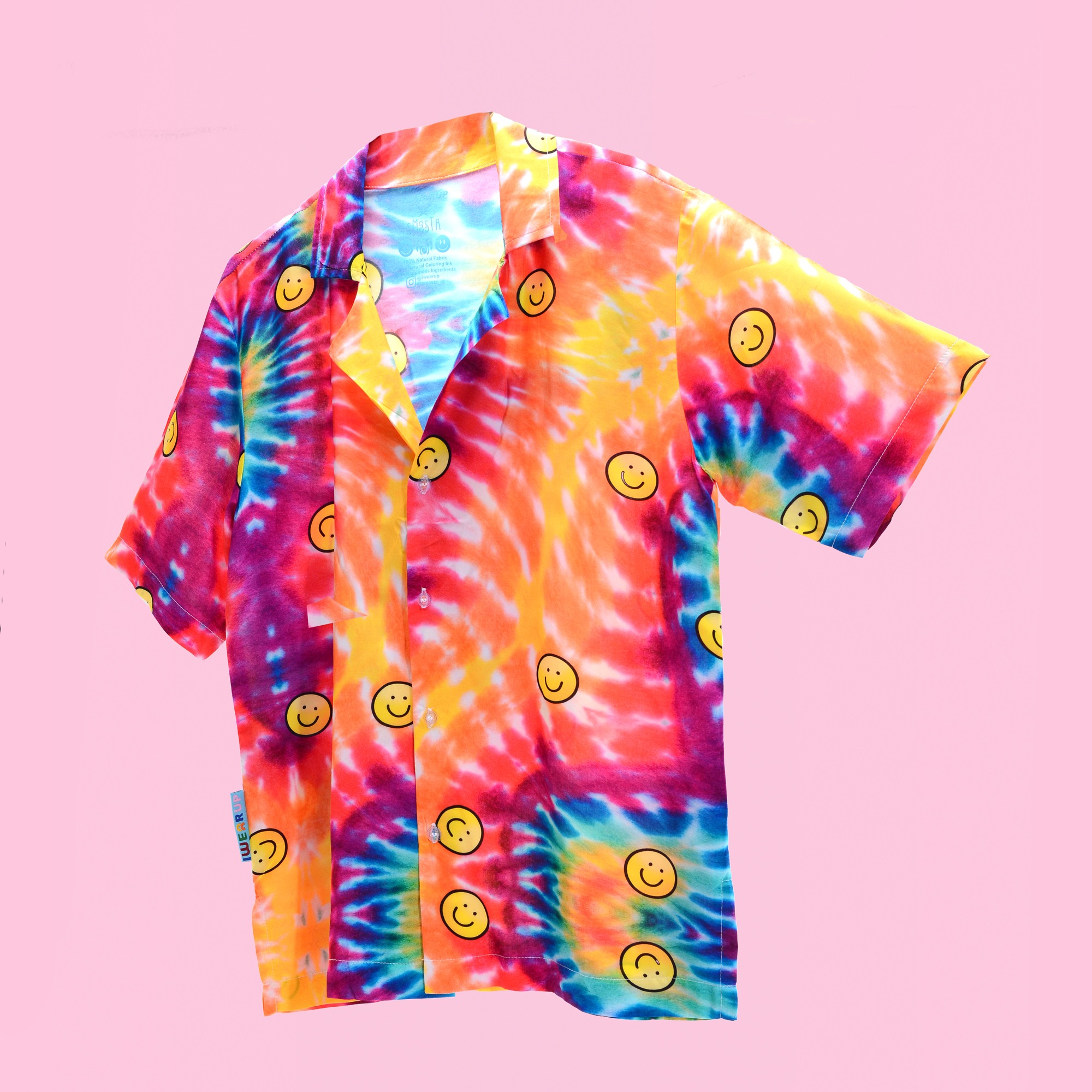 IWEARUP X SMESTA Smiley Hippie Shirt