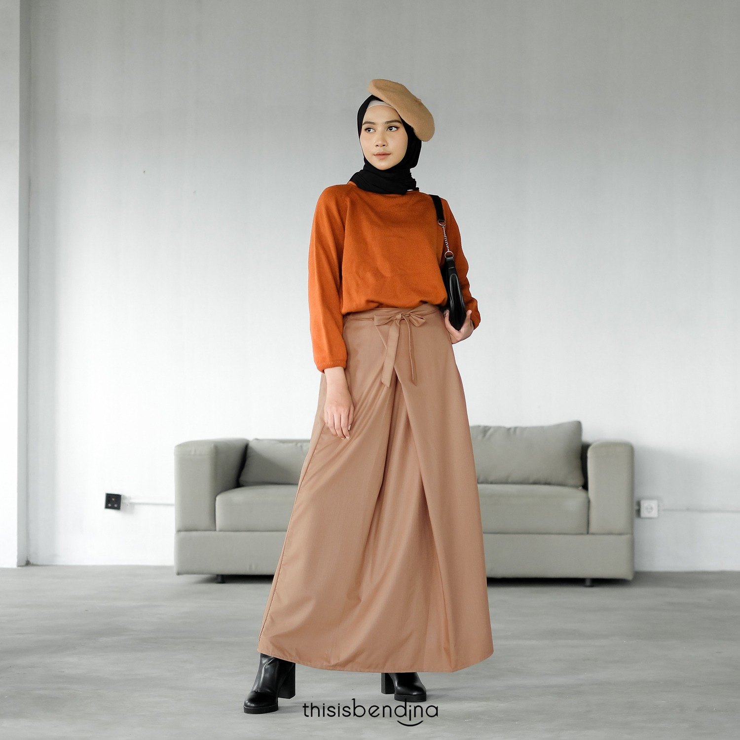 CALLA SKIRT CHOCO
