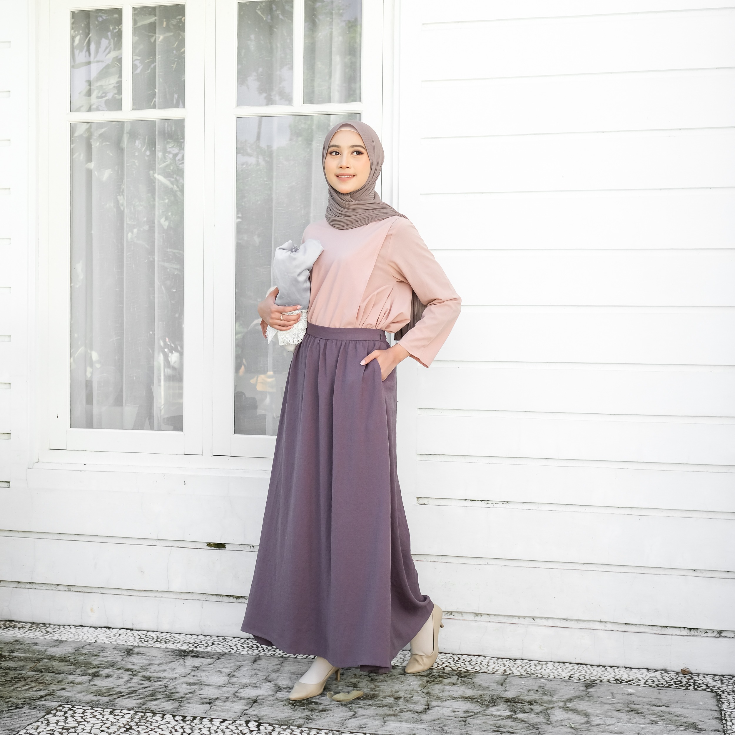 KIMI Skirt Eggplant