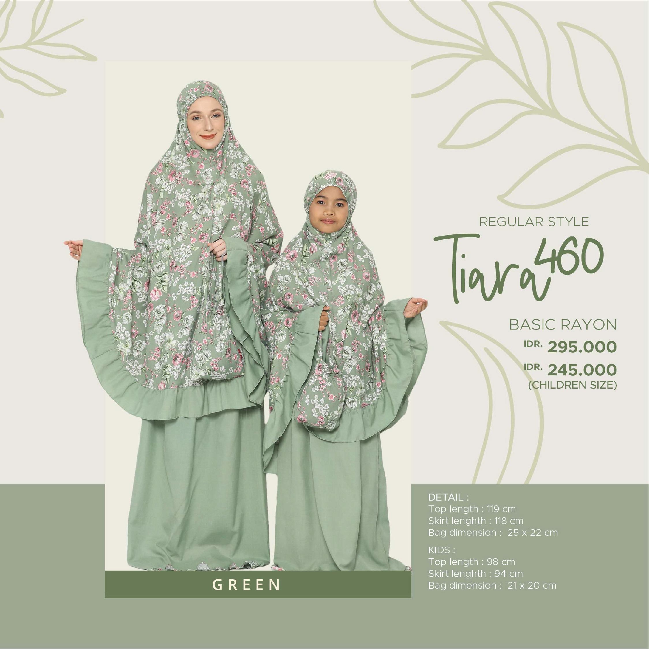 Tatuis Mukena Tiara 460 Anak