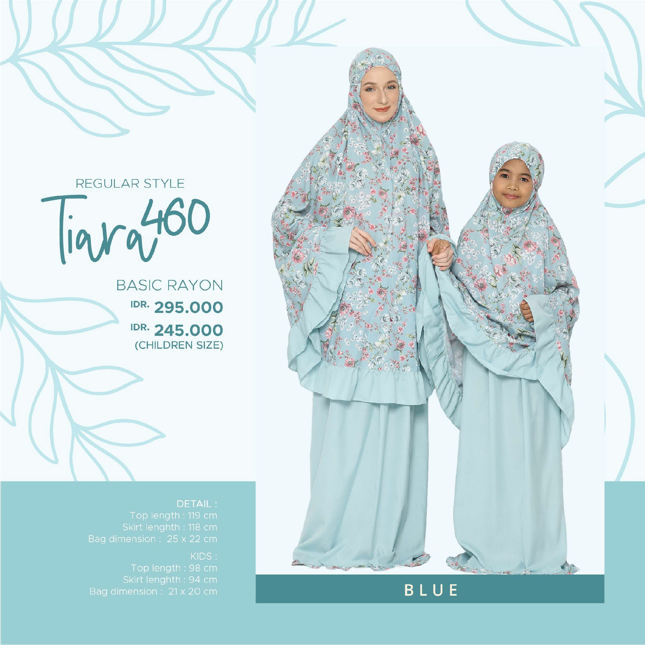 Tatuis Mukena Tiara 460 Anak