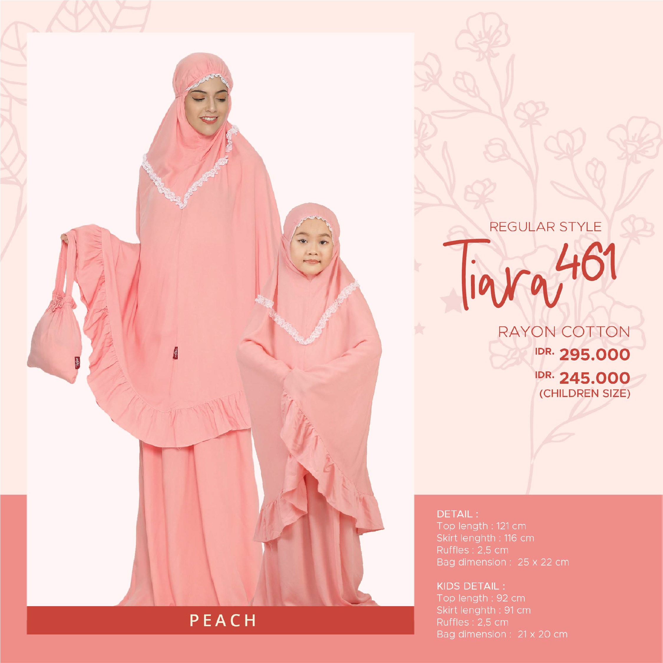 Tatuis Mukena Tiara 461 Dewasa