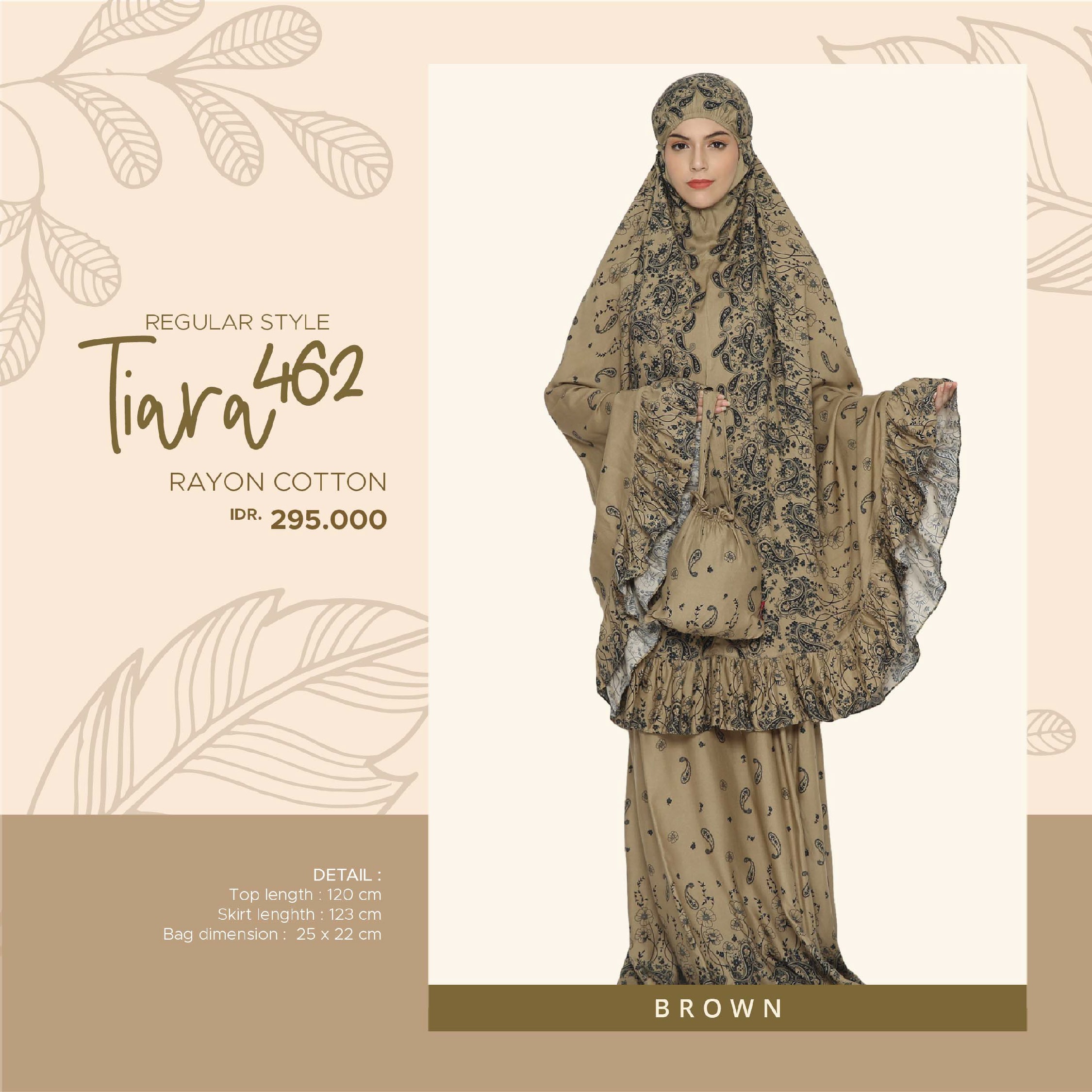 Tatuis Mukena Tiara 462 Brown