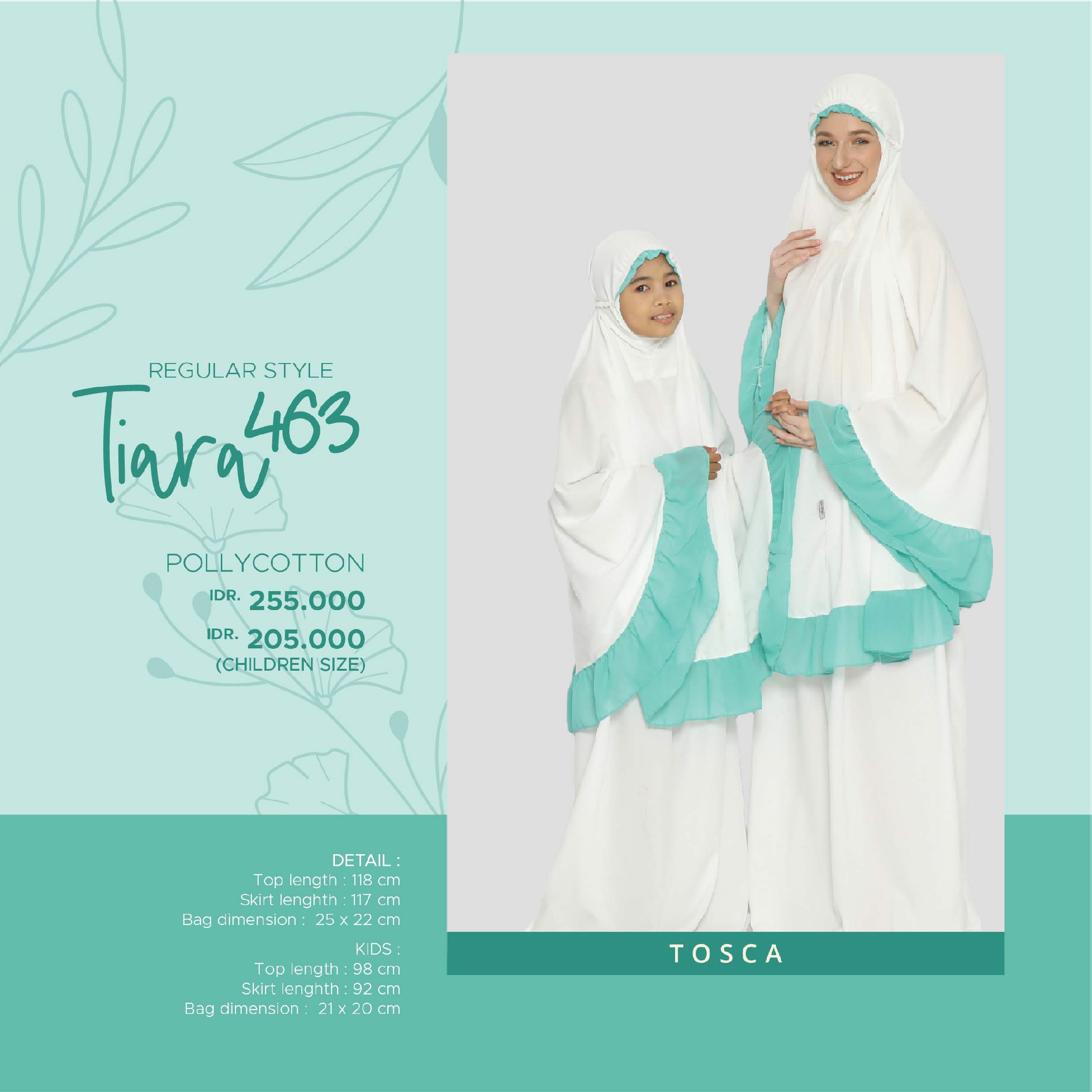 Tatuis Mukena Tiara 463 Dewasa