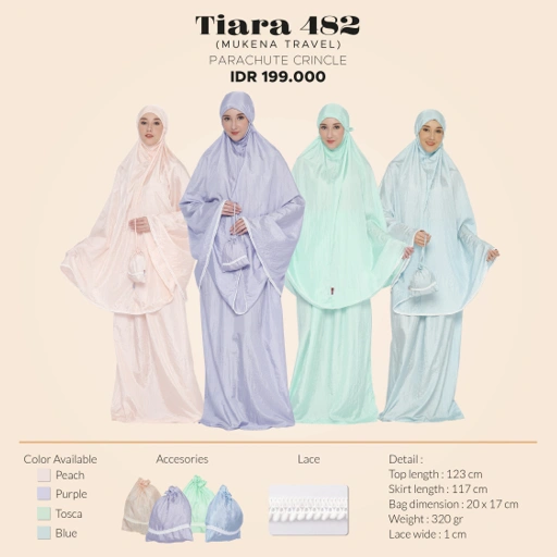 Tatuis Mukena Tiara 482 Young Series