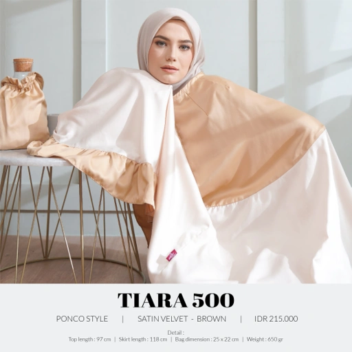 Tatuis Mukena Tiara 500 Dewasa Ponco Style Young Series