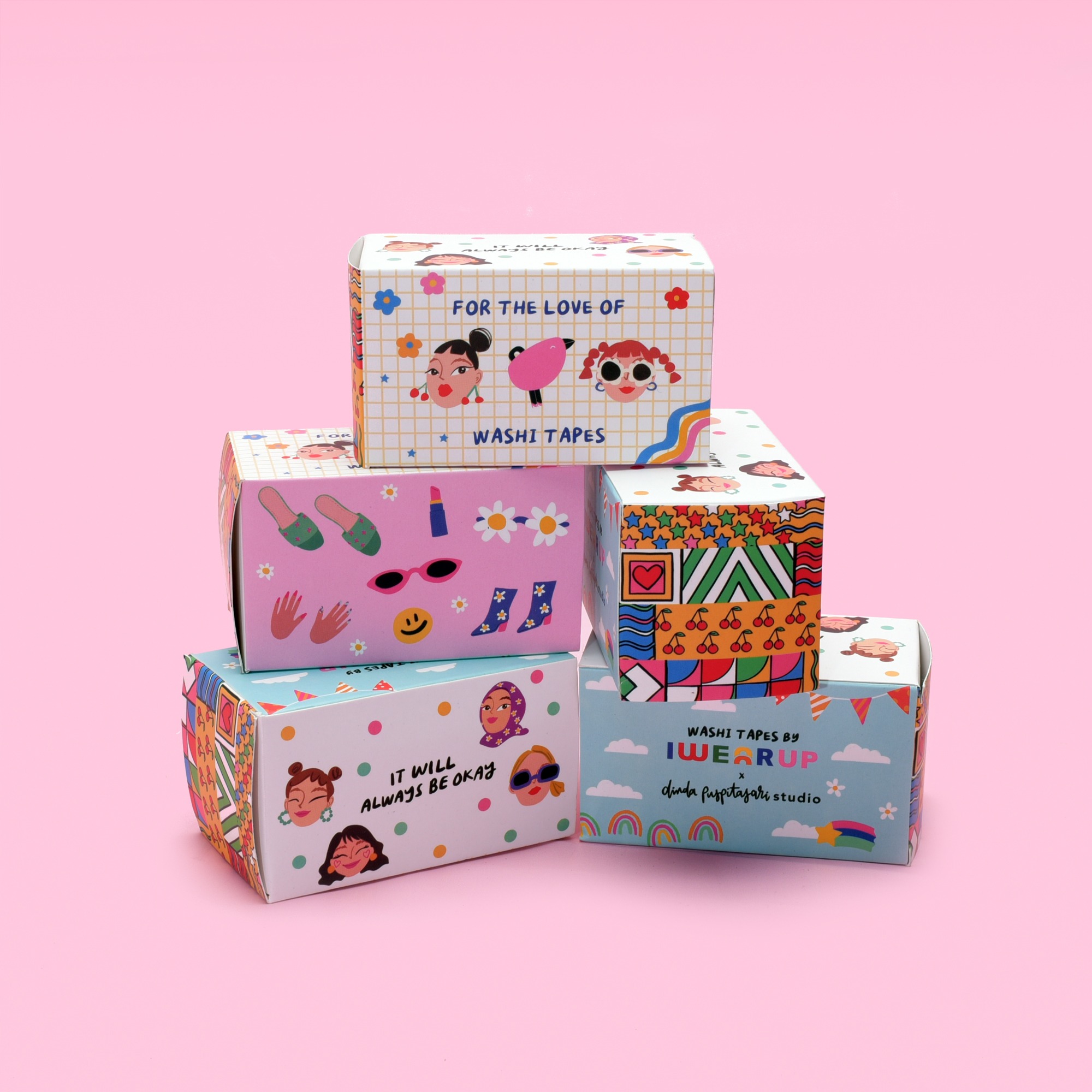 Washi Tape IWEARUP X Dinda Puspitasari