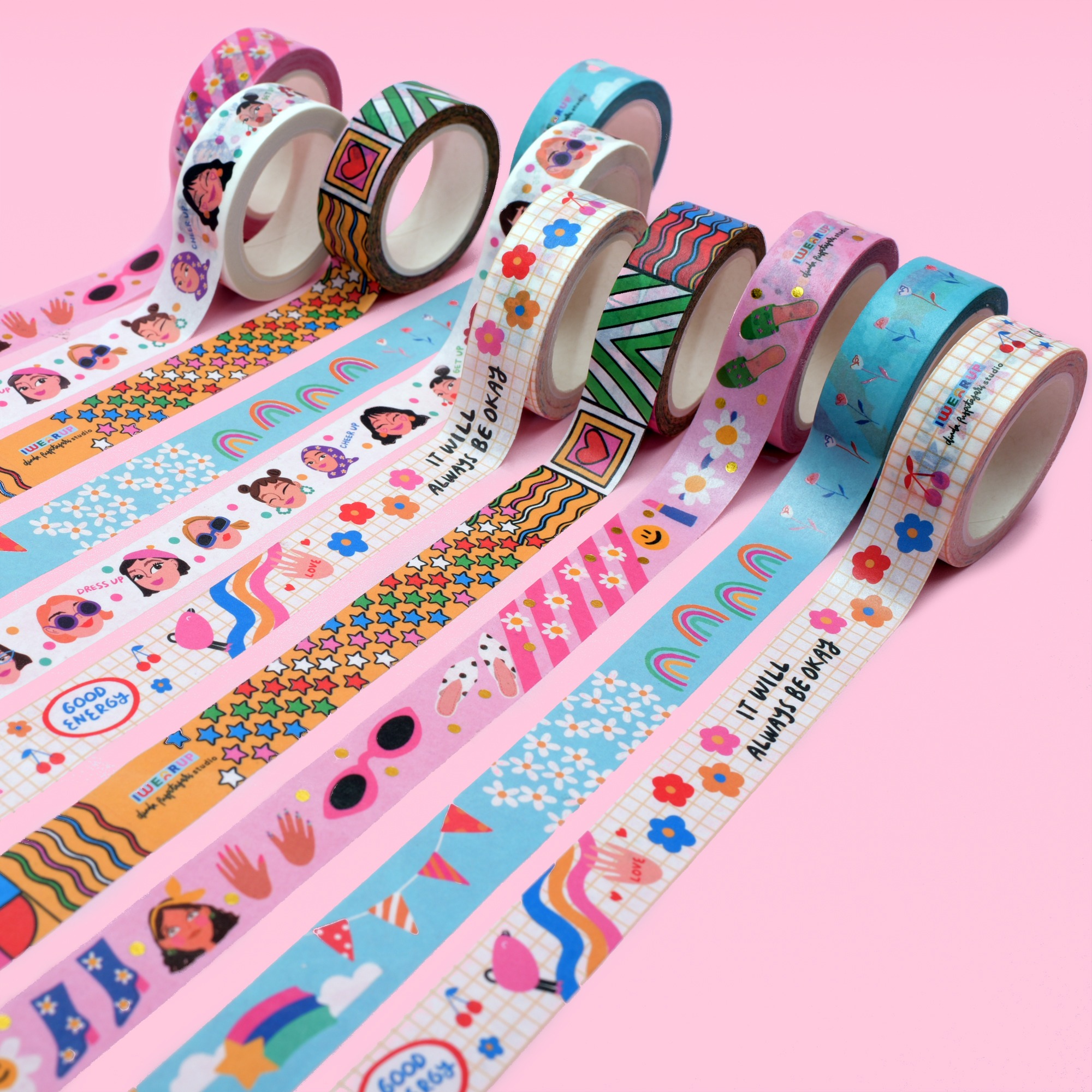 Washi Tape IWEARUP X Dinda Puspitasari