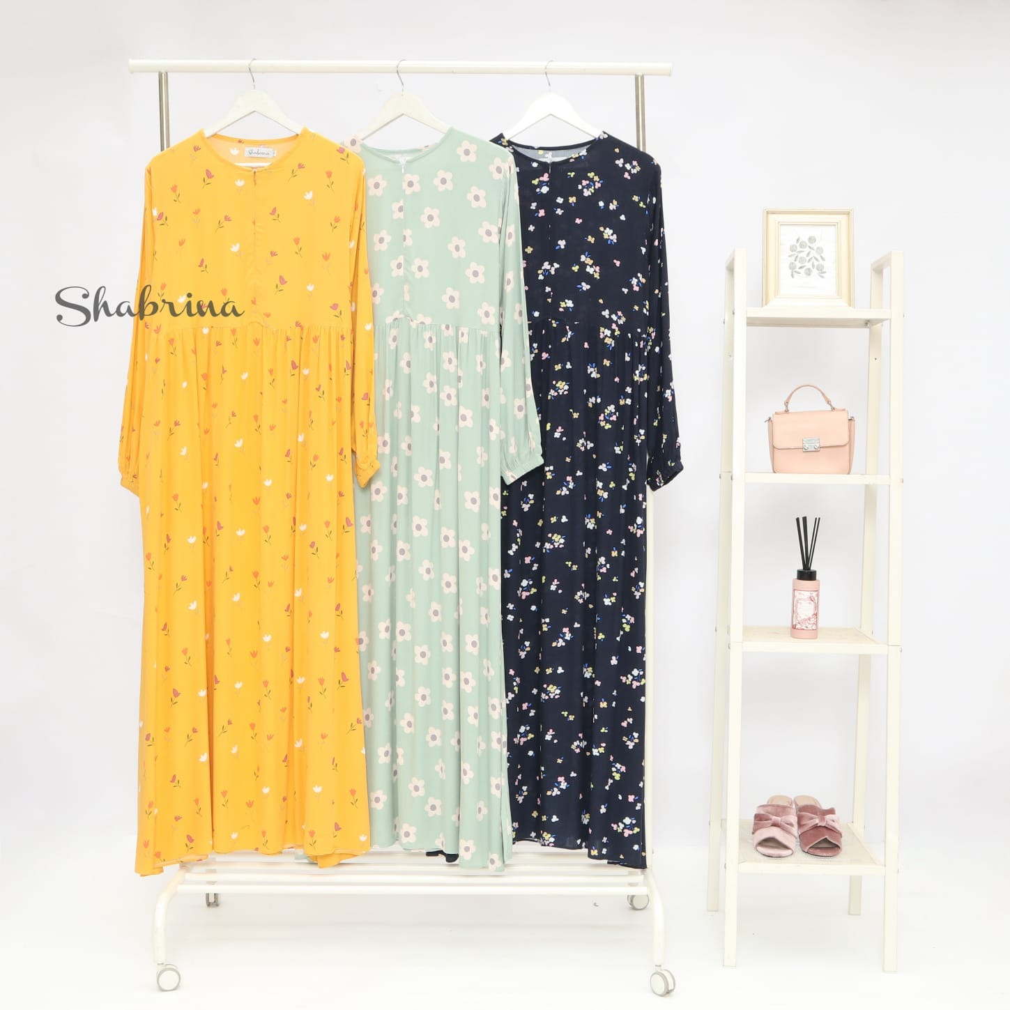 Husna Dress BUNDA (Hanya Gamis) by Shabrina