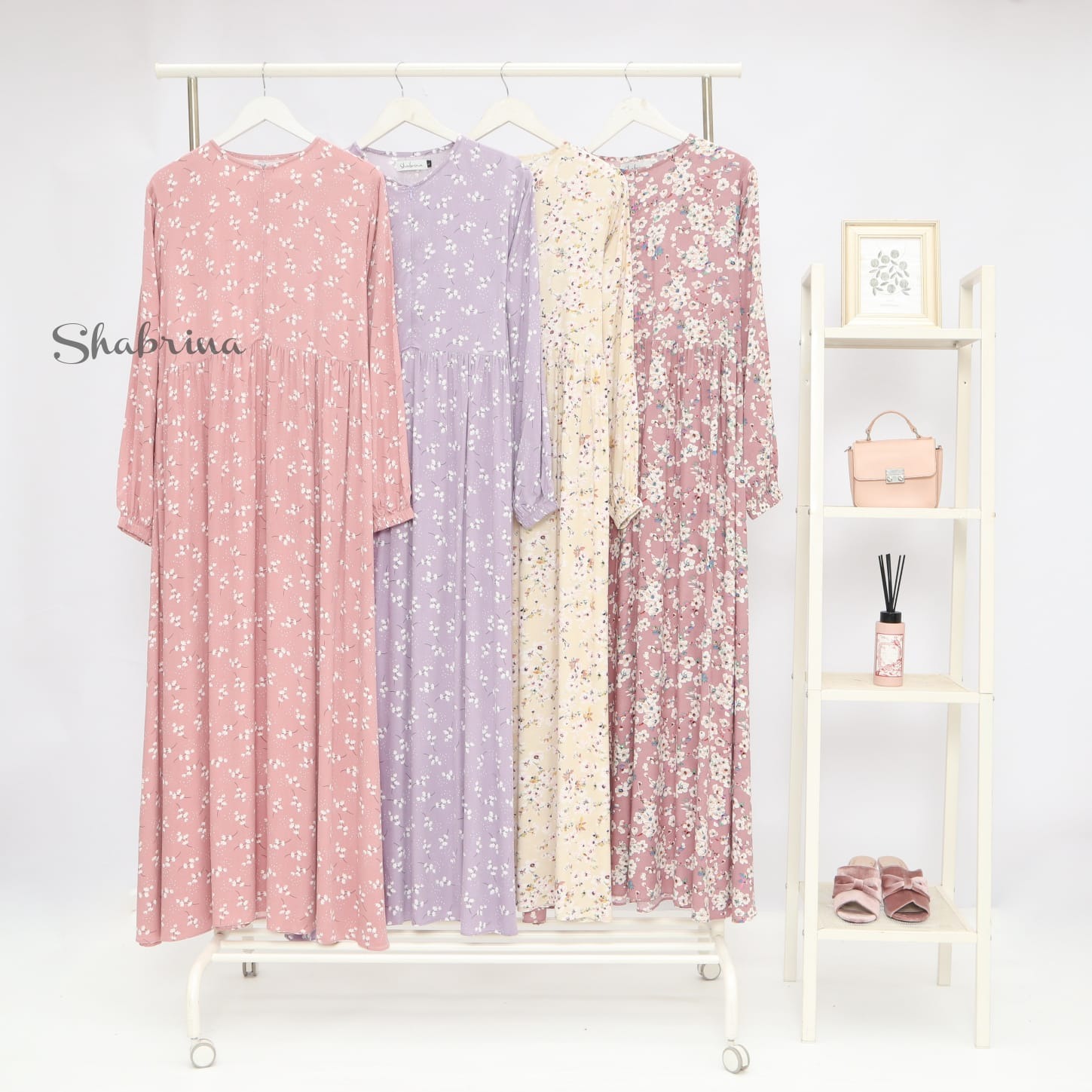 Husna Dress BUNDA (Hanya Gamis) by Shabrina