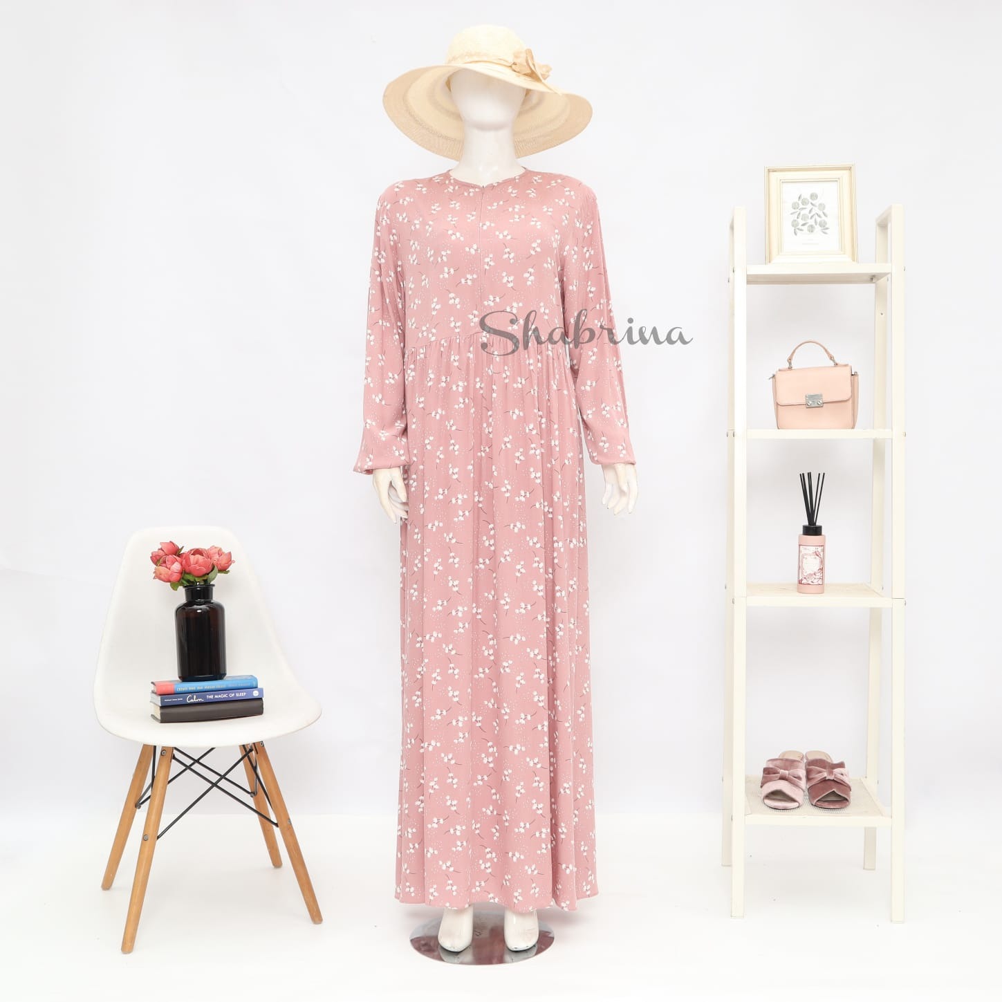 Husna Dress BUNDA (Hanya Gamis) by Shabrina
