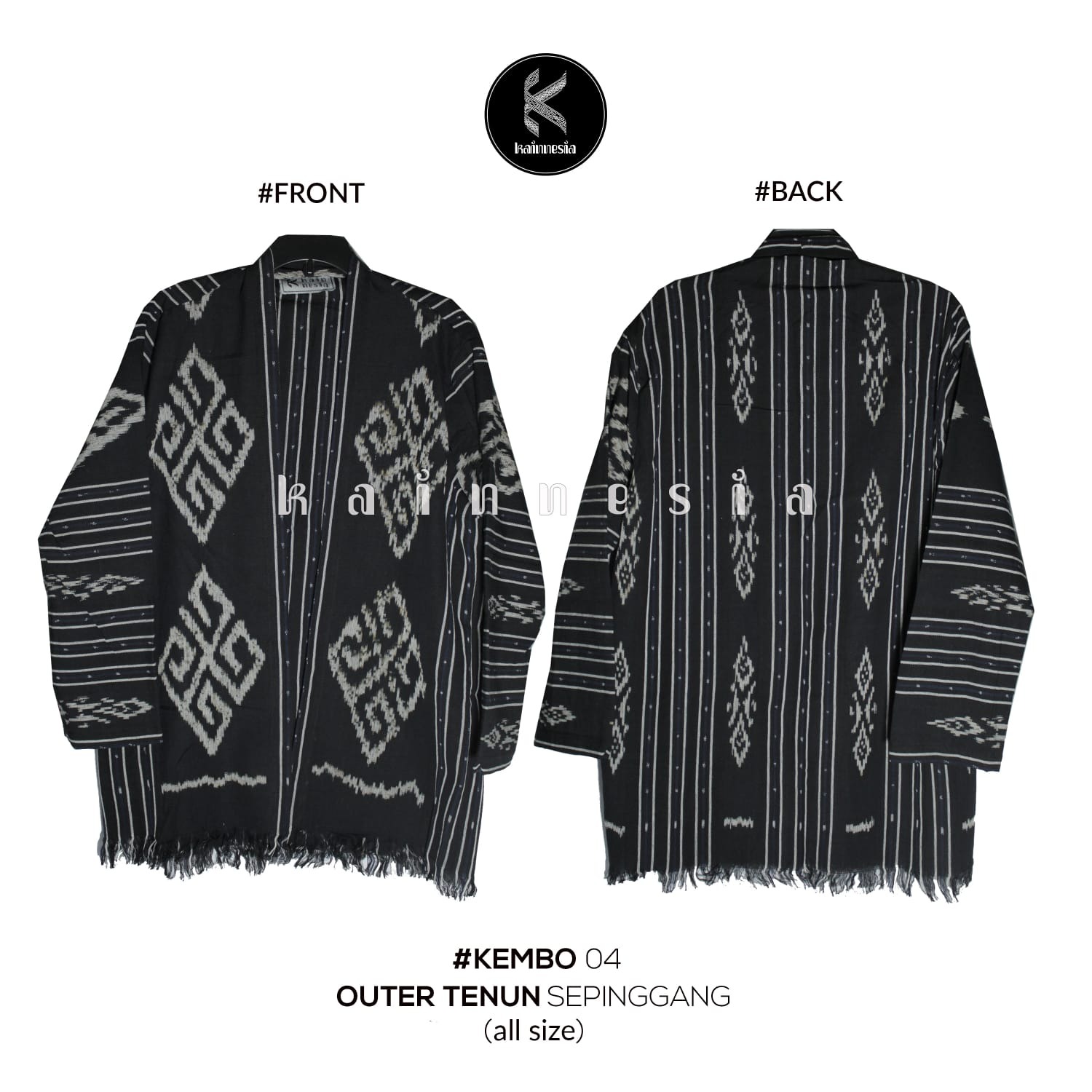 KEMBO - OUTER TENUN - KODE 04 HITAM