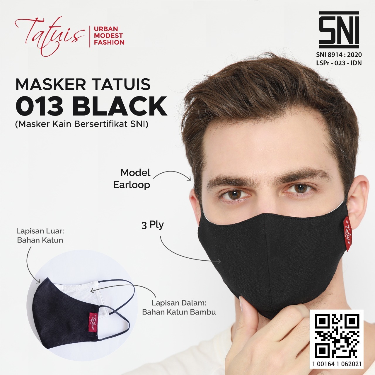 Masker 3 Ply by Tatuis 013