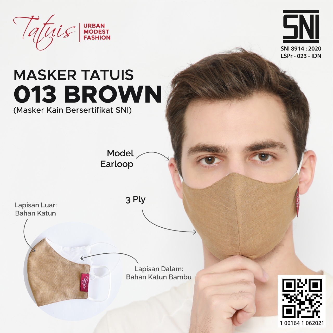Masker 3 Ply by Tatuis 013