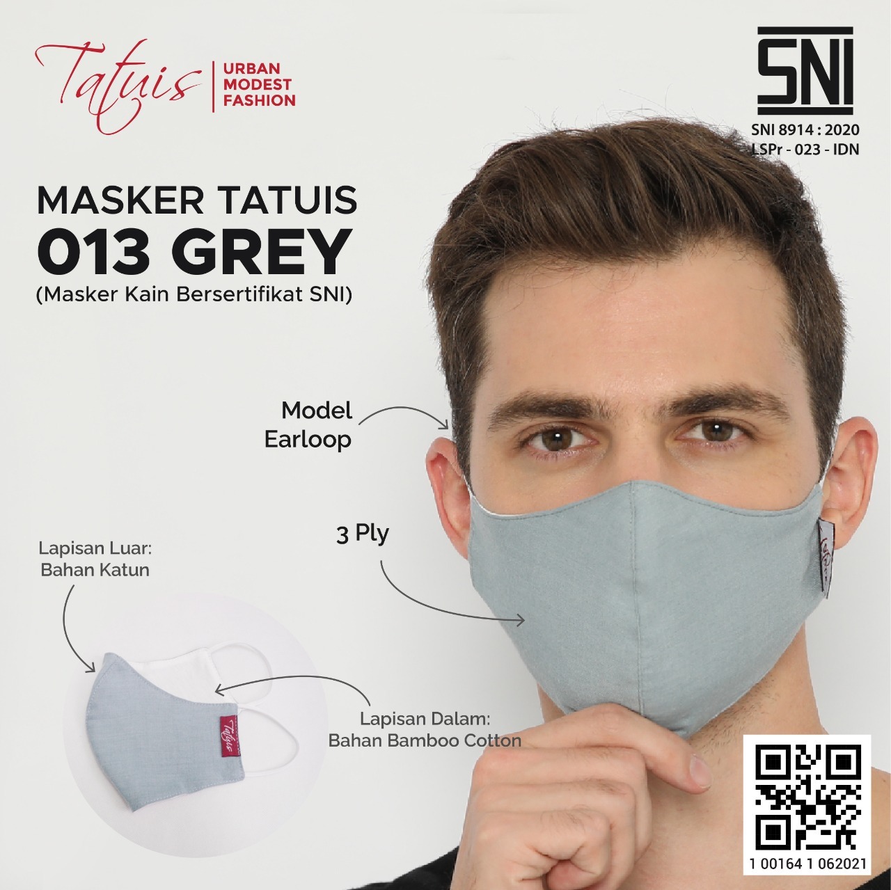 Masker 3 Ply by Tatuis 013