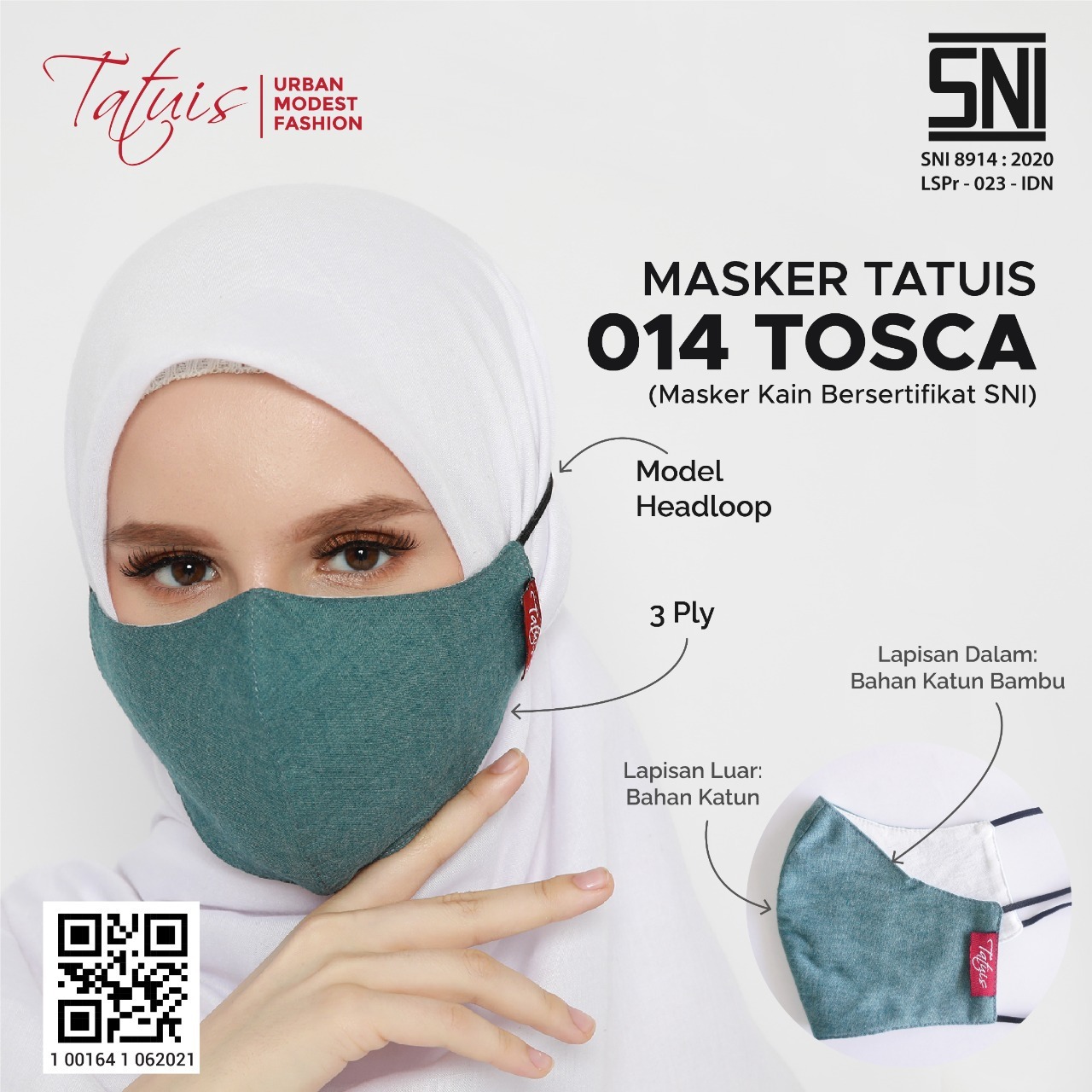 Masker 3 Ply by Tatuis 014