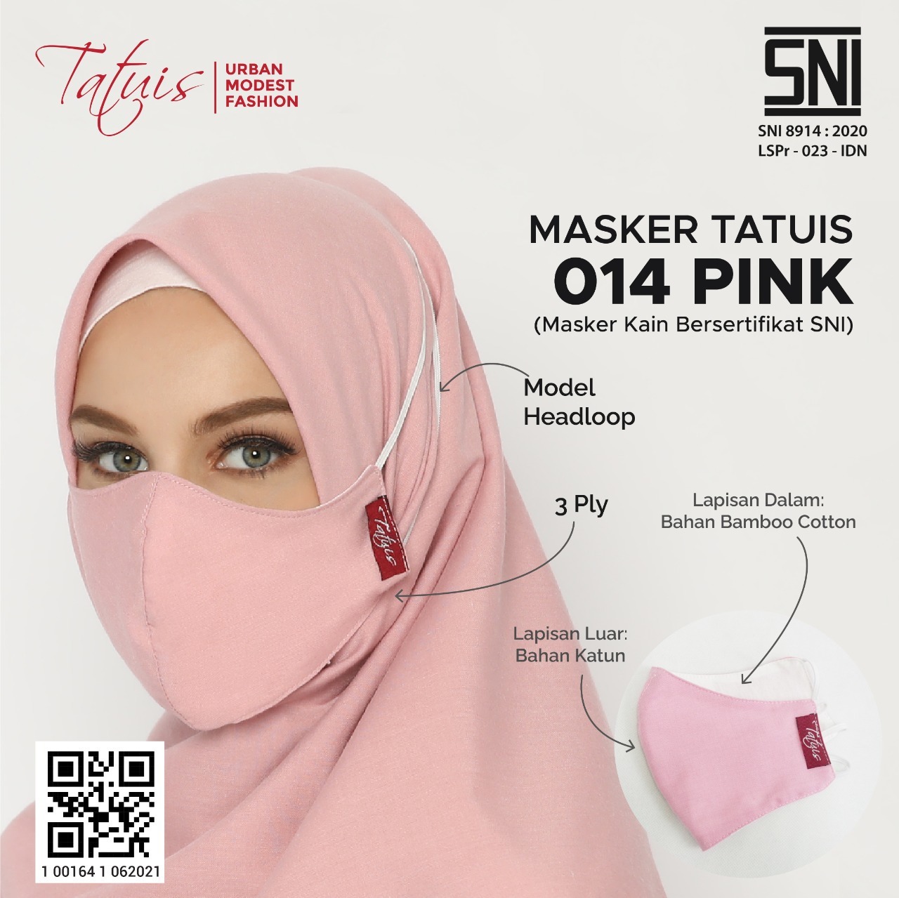 Masker 3 Ply by Tatuis 014