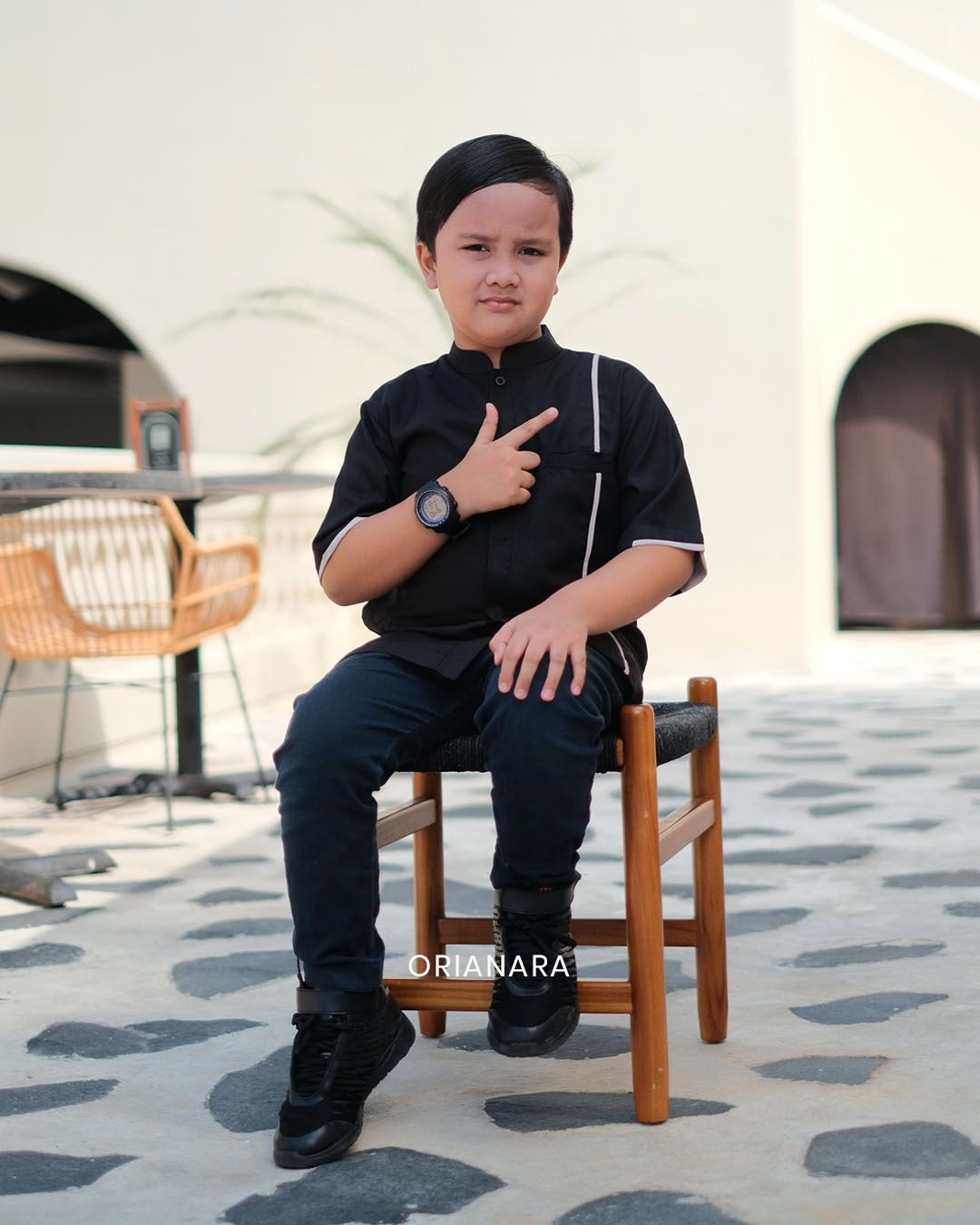 Almadina Koko Boy Black Crema