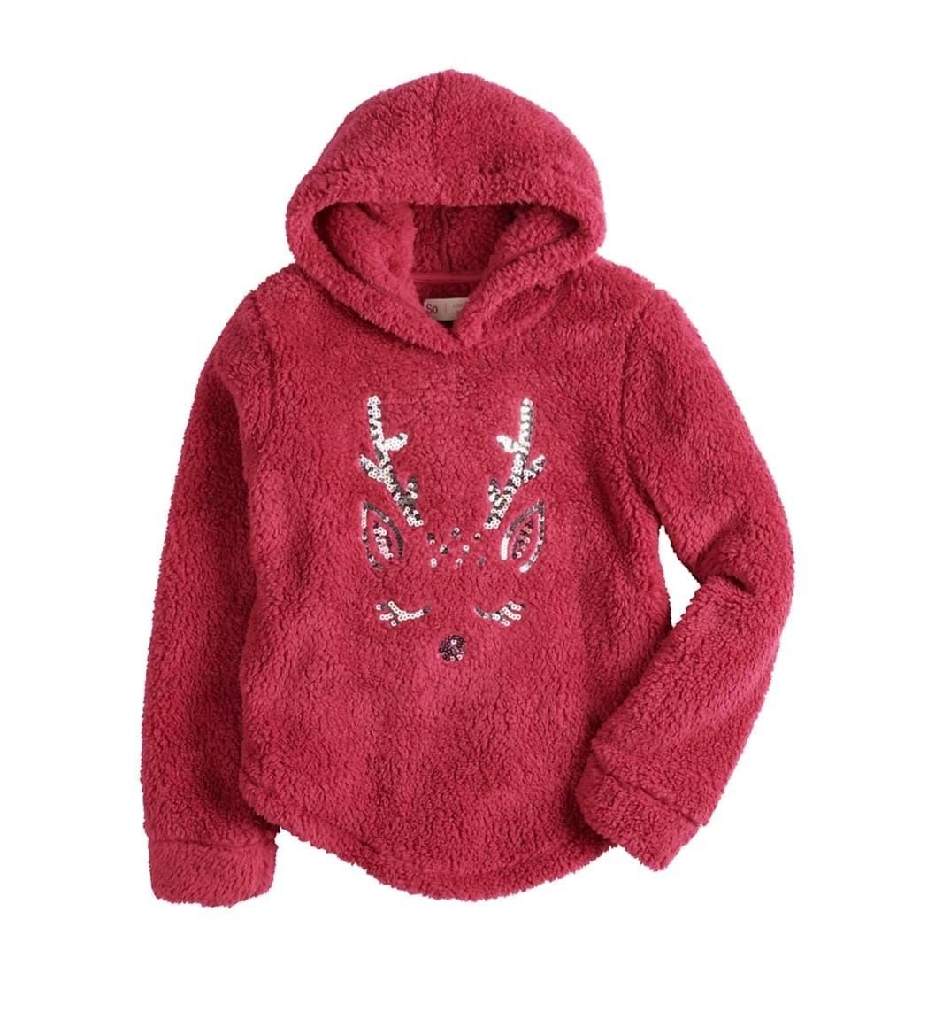 Sweatshirt Hoodie Sherpa SO