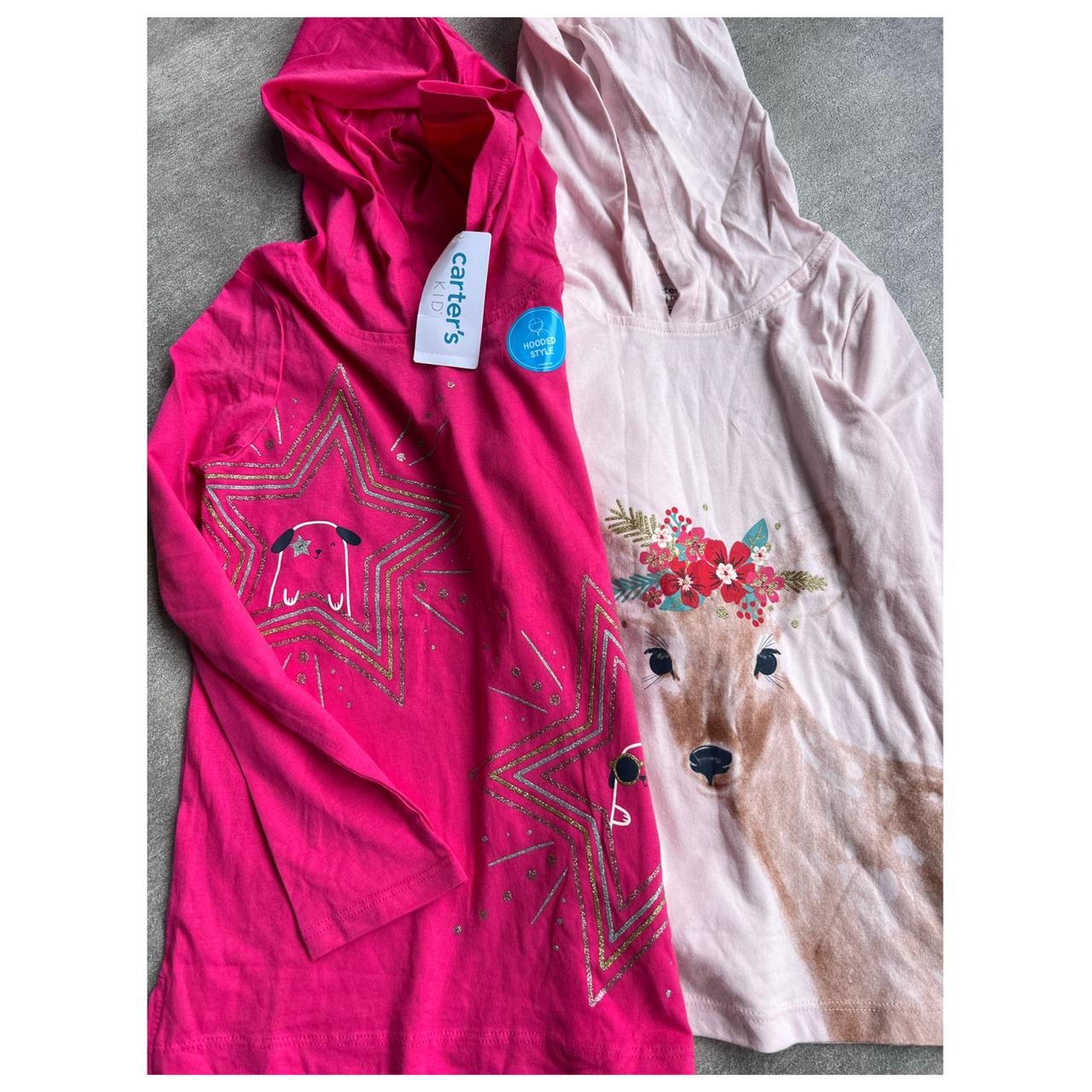 Kaos Hoodie Graphic Girls Oshkosh