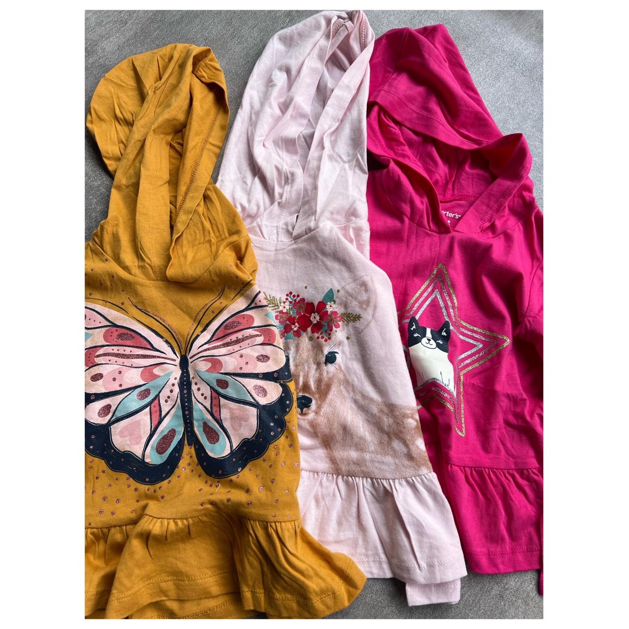 Kaos Hoodie Graphic Girls Oshkosh