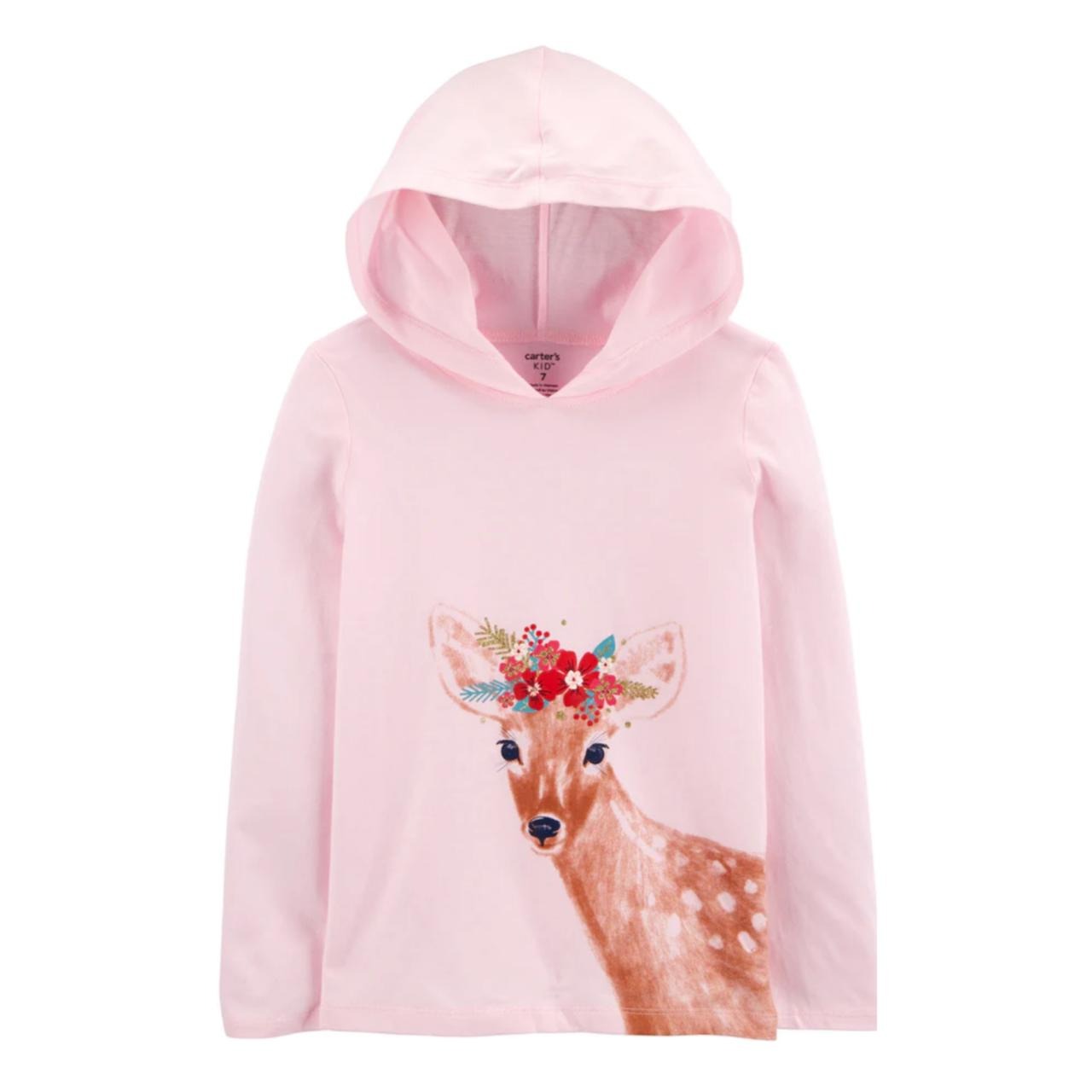 Kaos Hoodie Graphic Girls Oshkosh