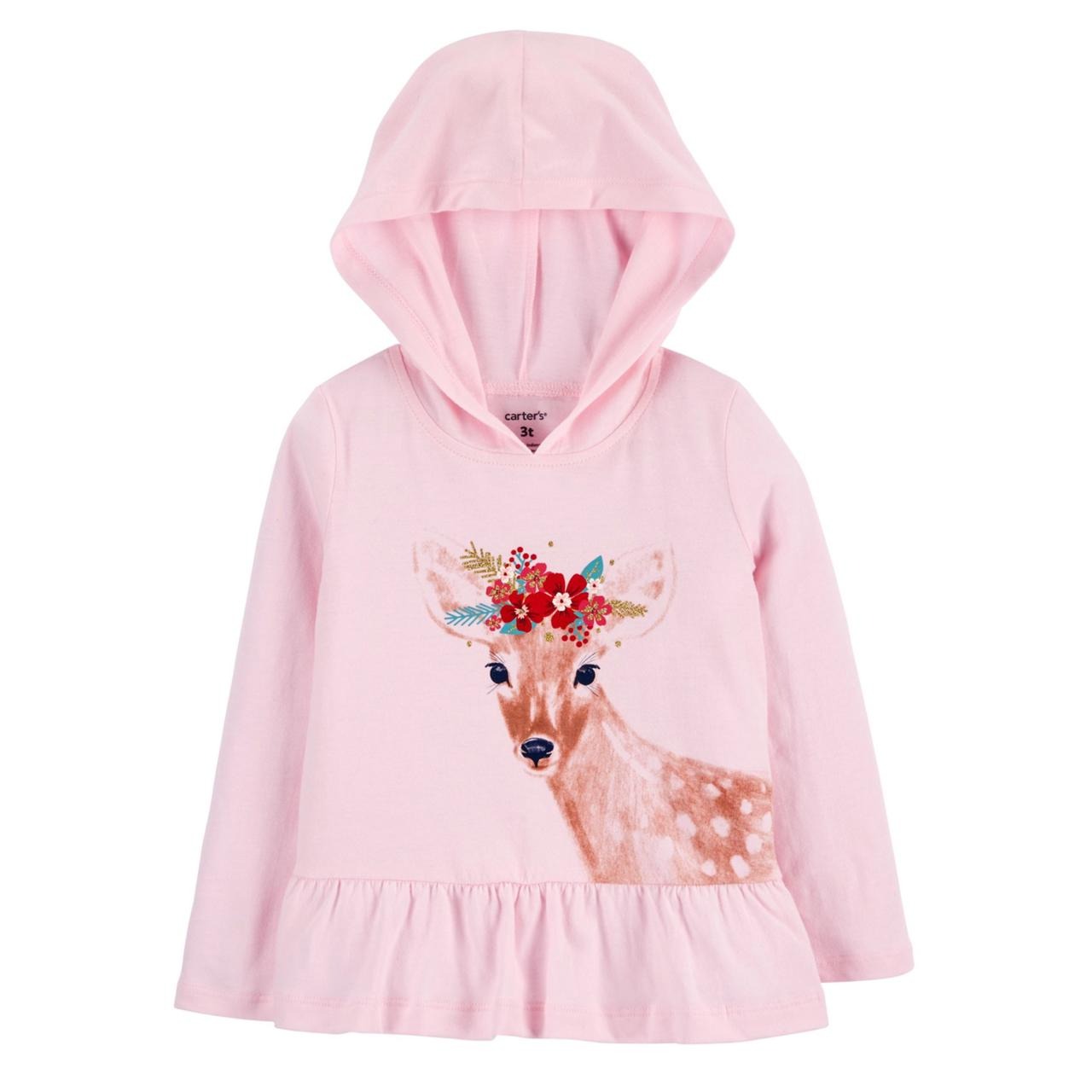Kaos Hoodie Graphic Girls Oshkosh