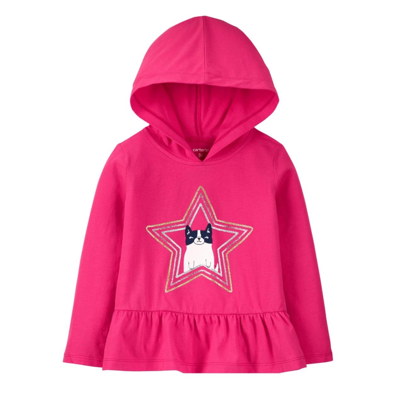 Kaos Hoodie Graphic Girls Oshkosh