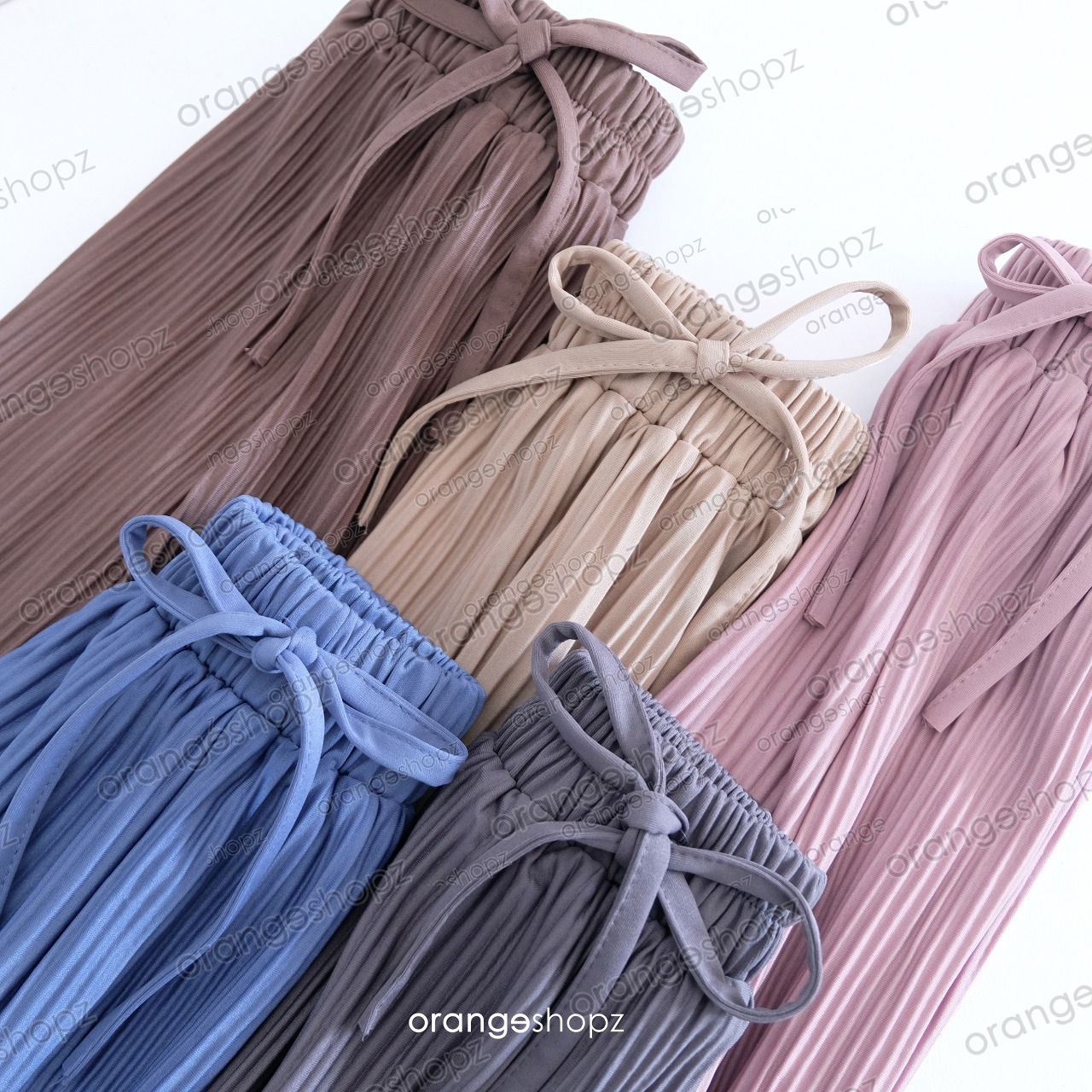 Celana Kulot Plisket Wanita Yumna Jersey Premium