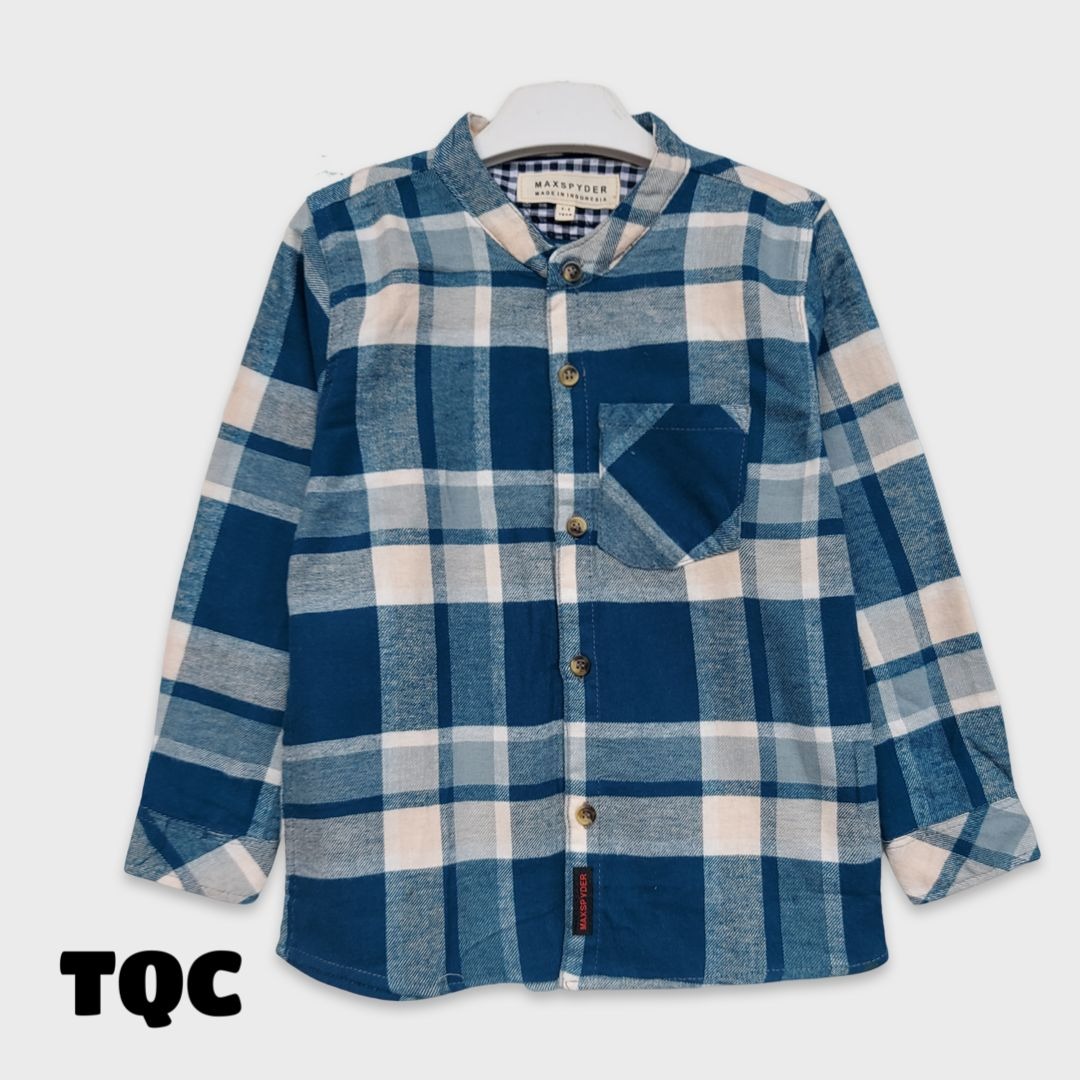 Size 2-3y Kemeja Lengan Panjang Max Spyder