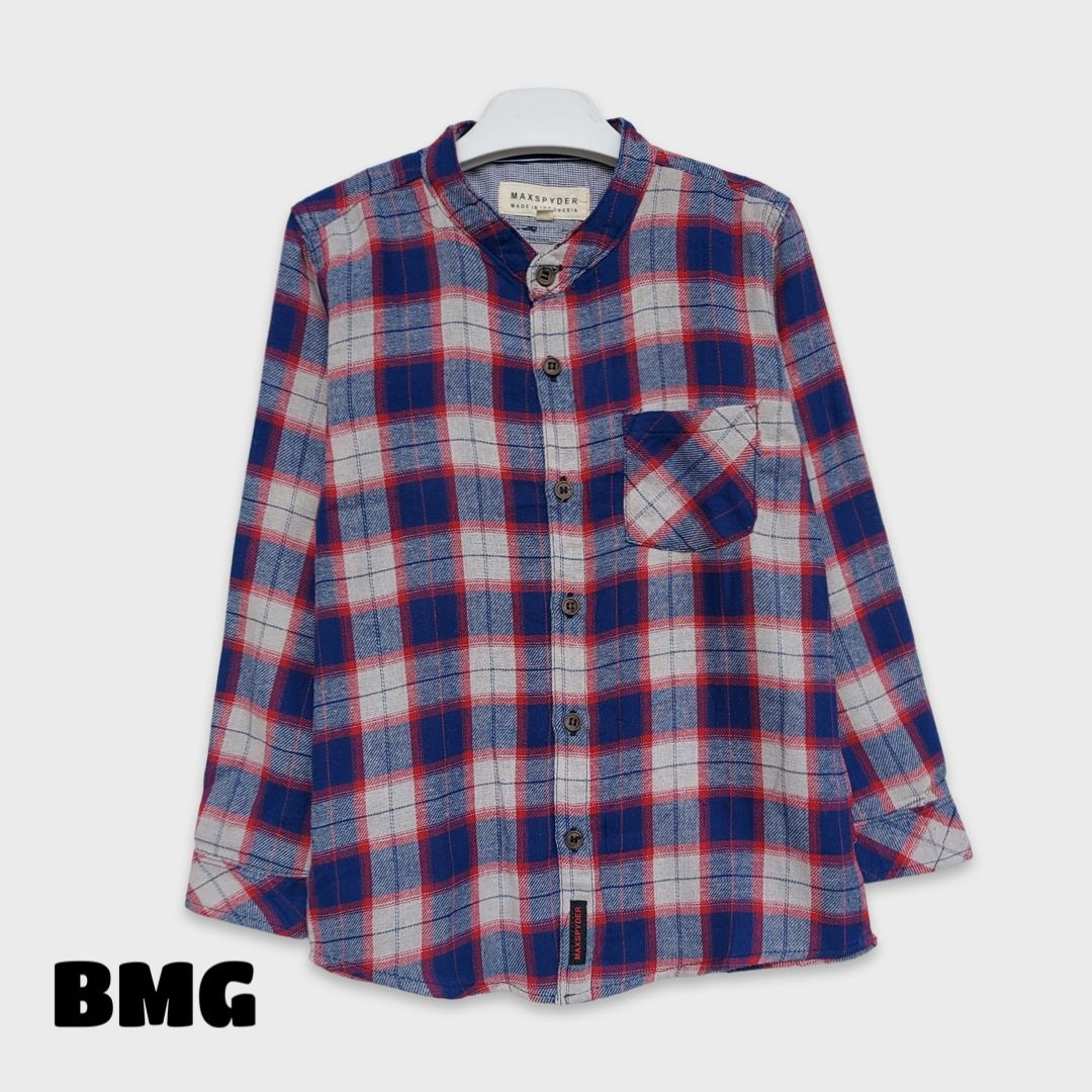 Size 2-3y Kemeja Lengan Panjang Max Spyder