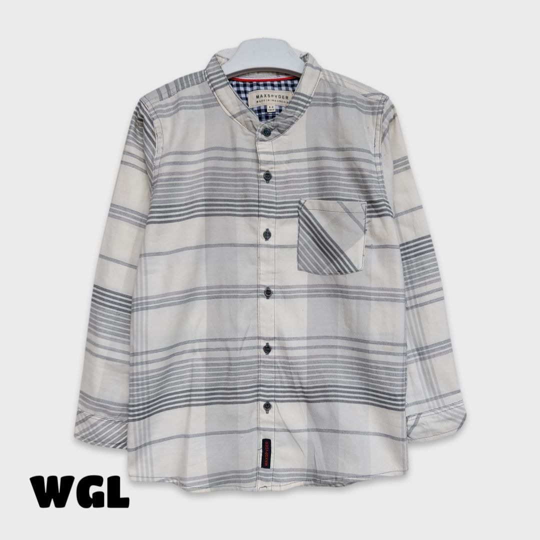Size 2-3y Kemeja Lengan Panjang Max Spyder