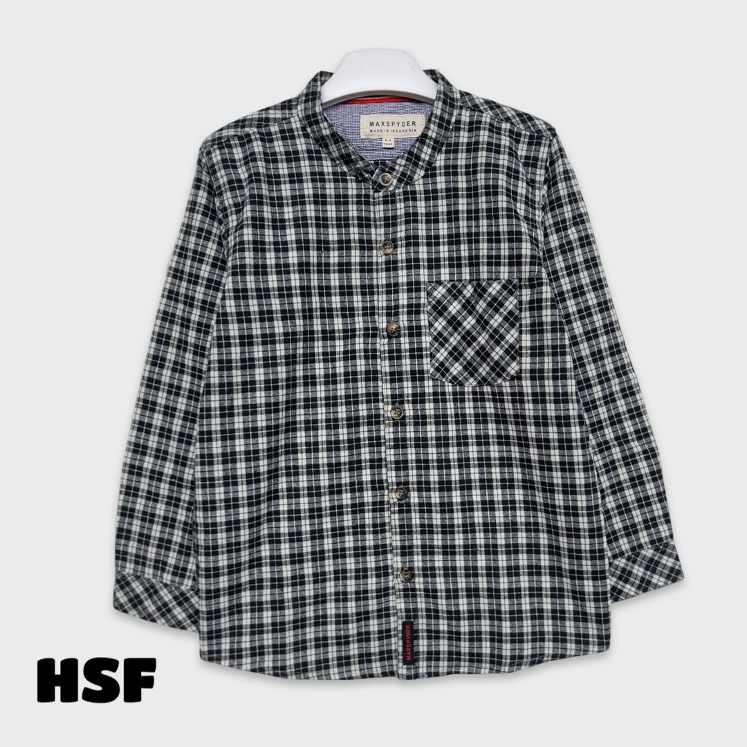 Size 2-3y Kemeja Lengan Panjang Max Spyder