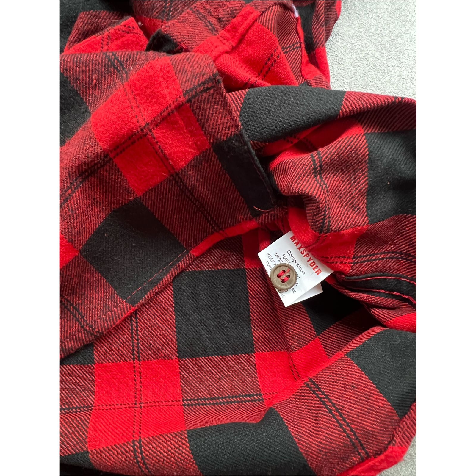 Size 2-3y Kemeja Lengan Panjang Max Spyder