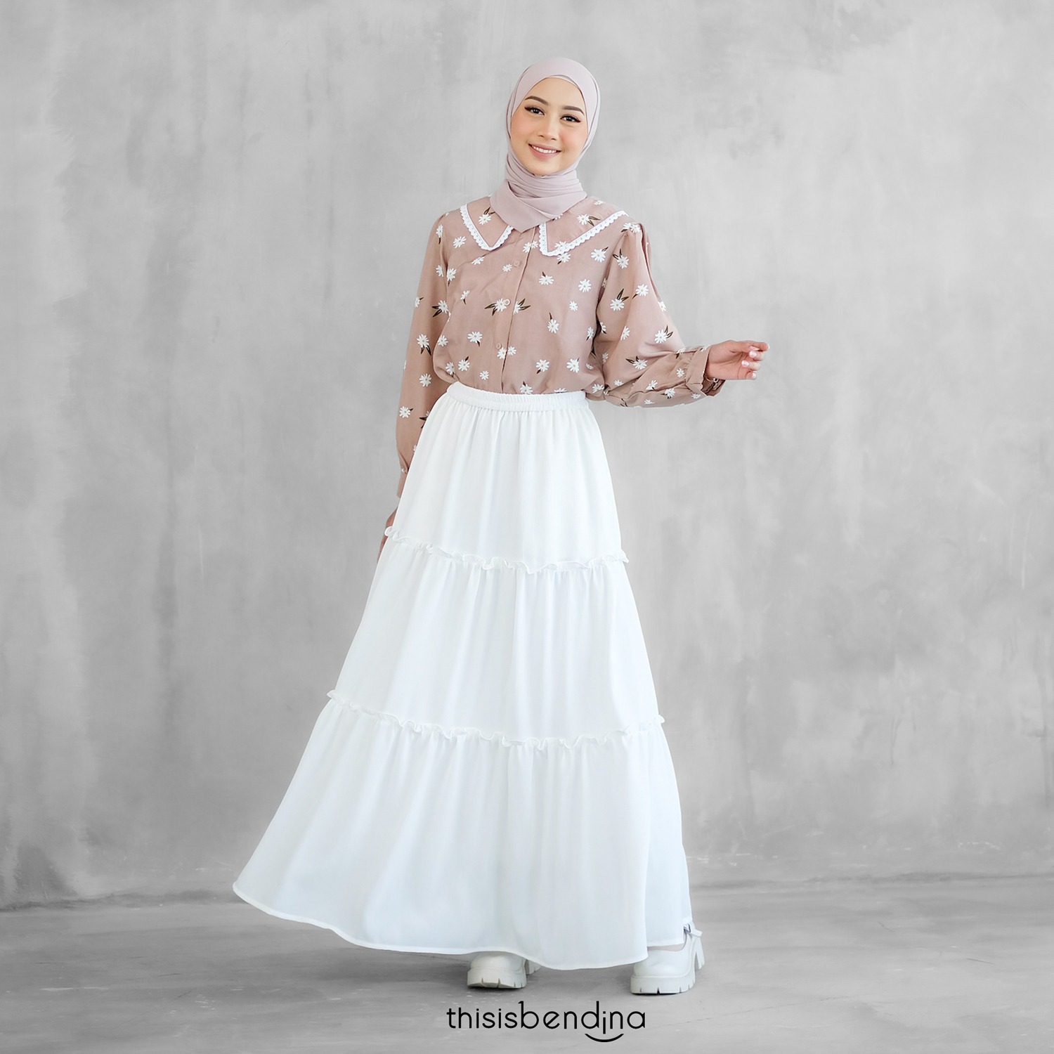 Zara Skirt White
