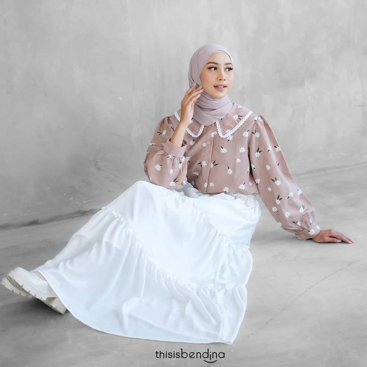 Zara Skirt White