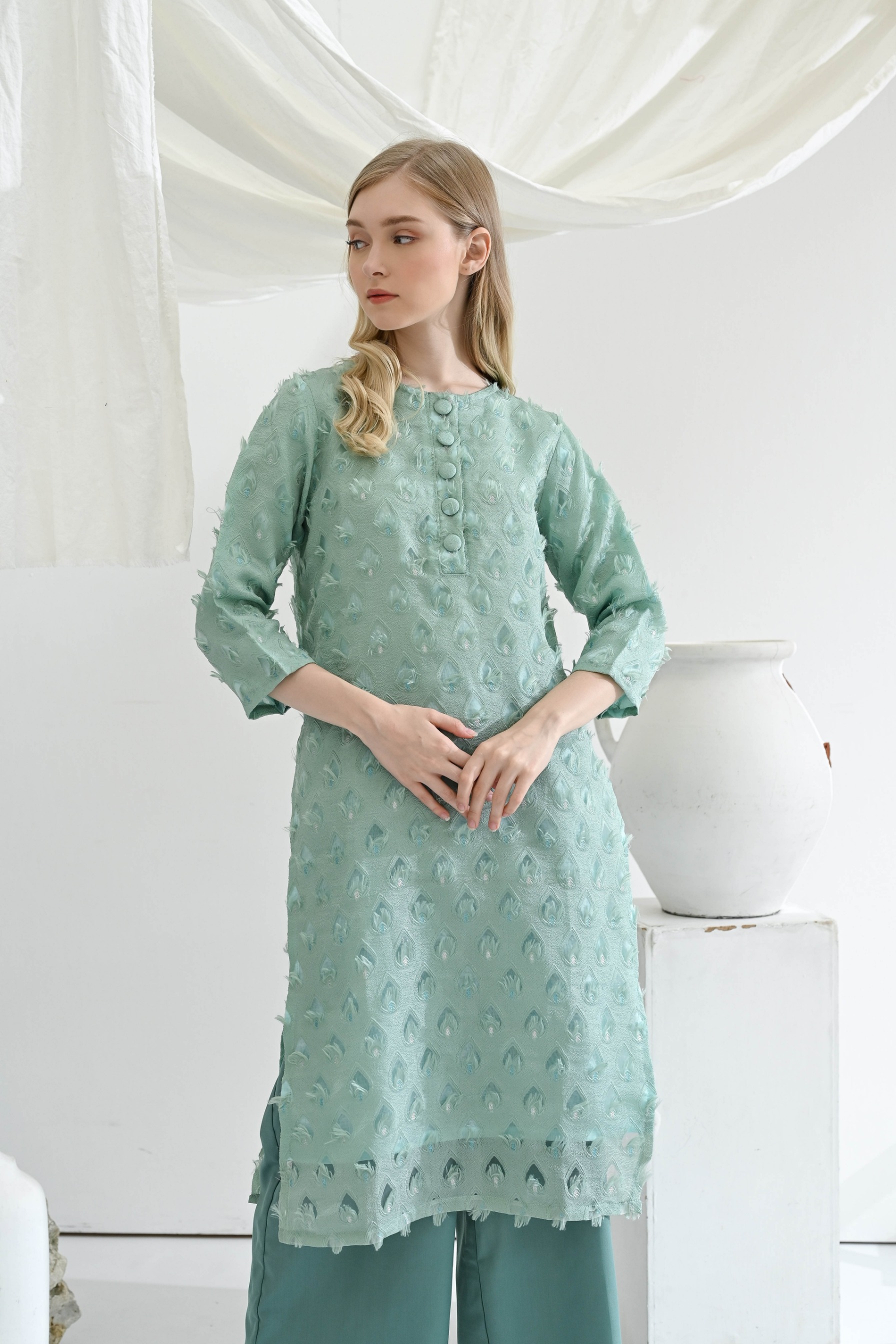 JEUMPA Long Tunik Set