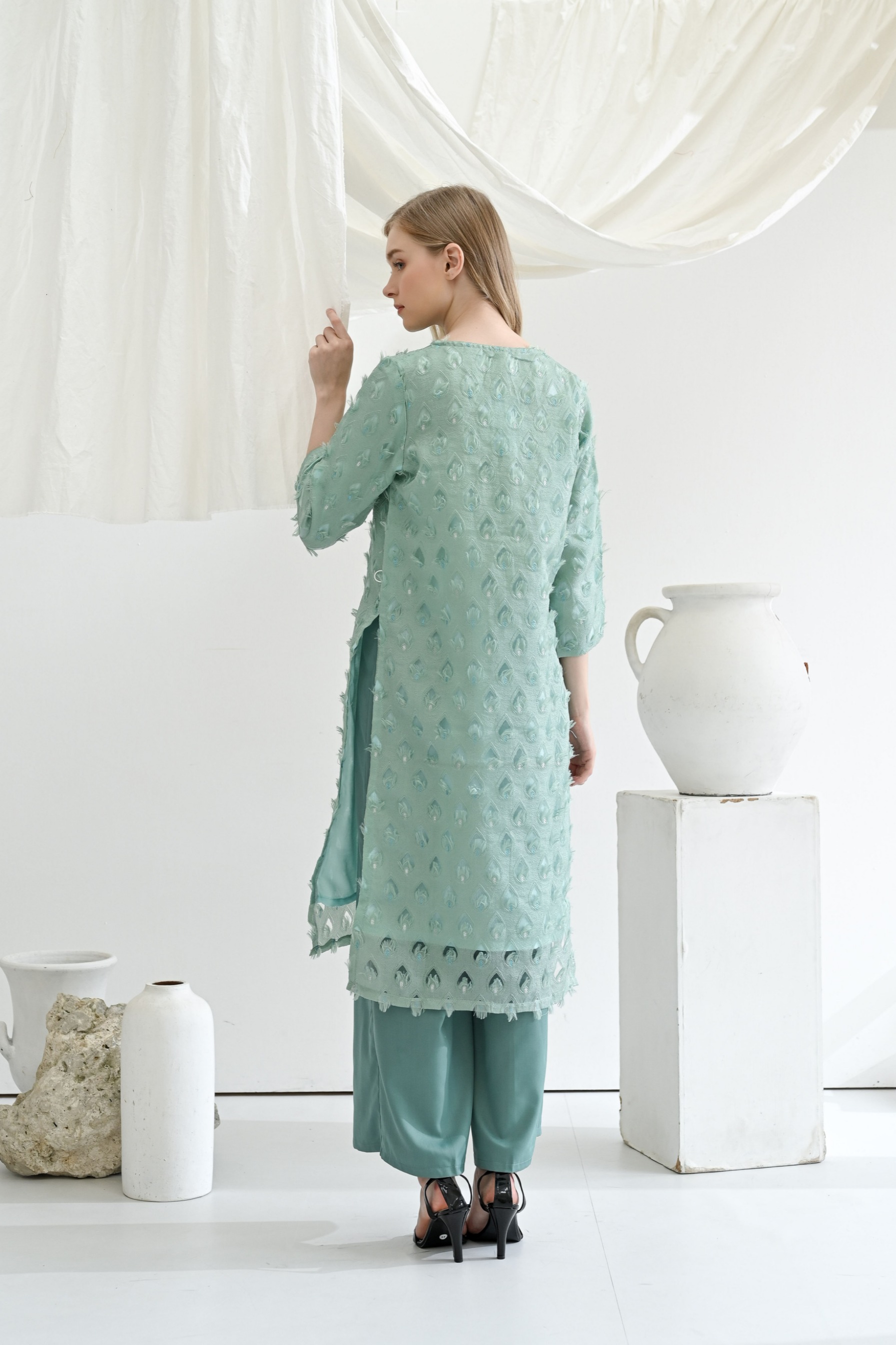 JEUMPA Long Tunik Set